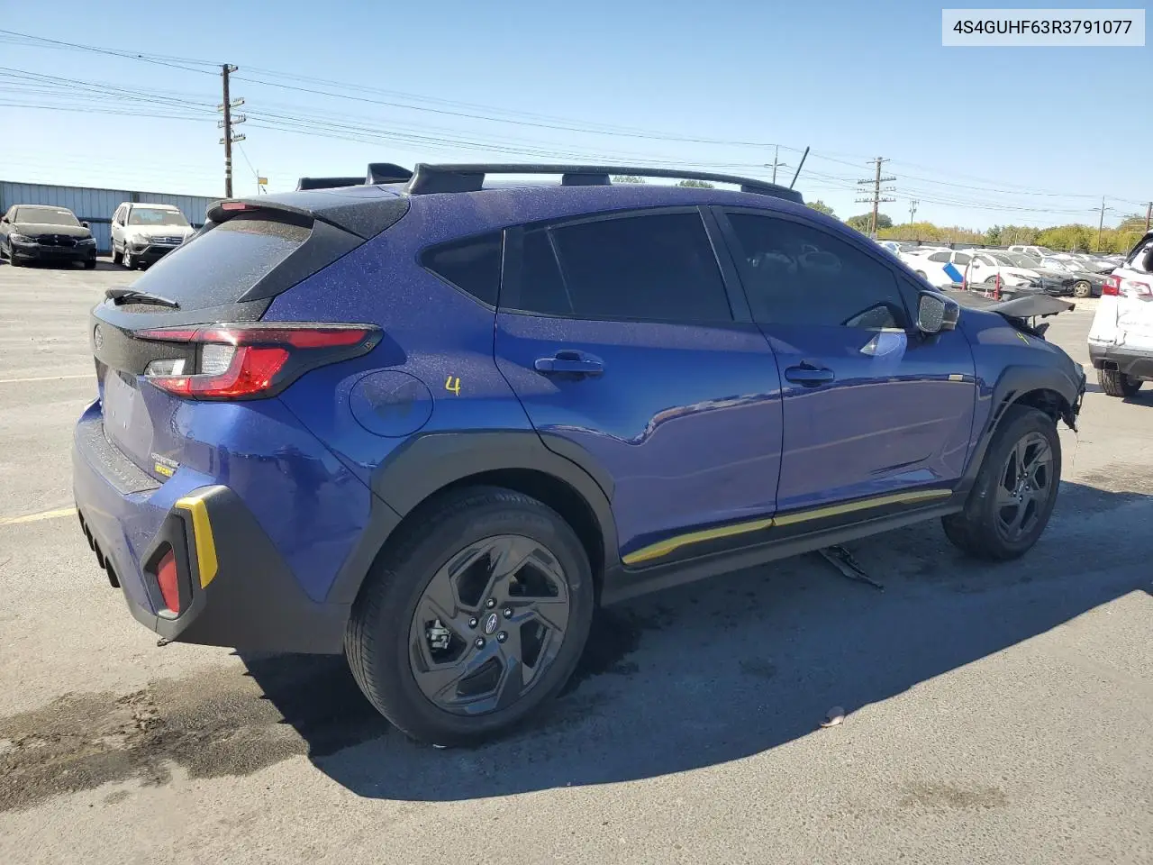 4S4GUHF63R3791077 2024 Subaru Crosstrek Sport