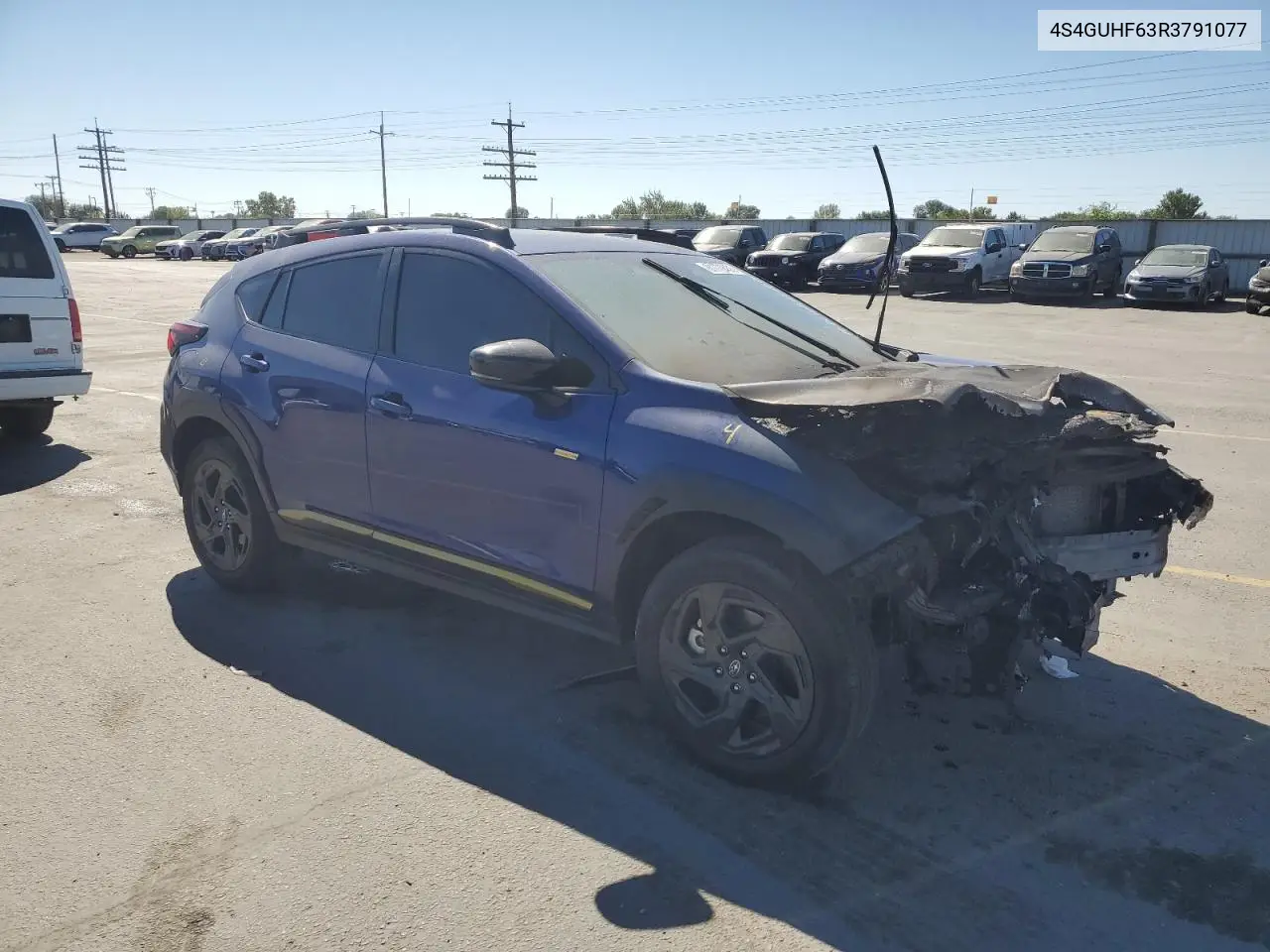 4S4GUHF63R3791077 2024 Subaru Crosstrek Sport