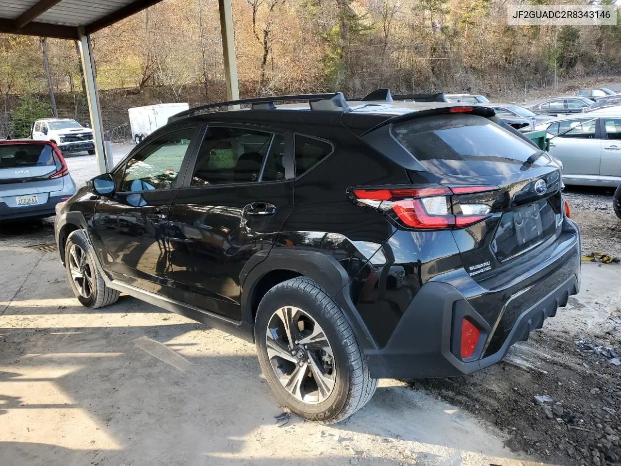 JF2GUADC2R8343146 2024 Subaru Crosstrek Premium
