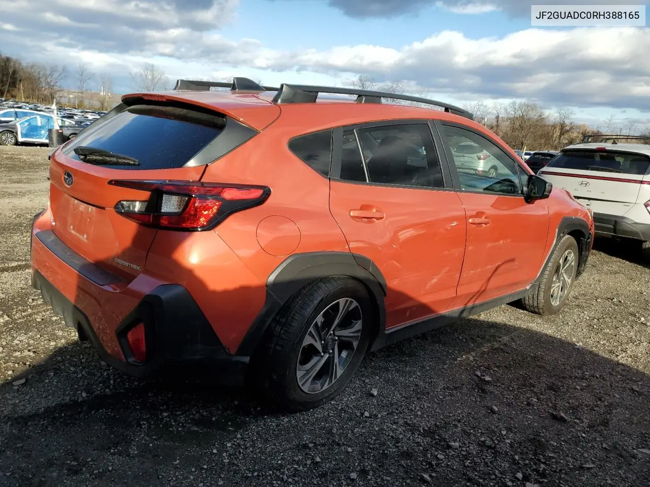JF2GUADC0RH388165 2024 Subaru Crosstrek Premium
