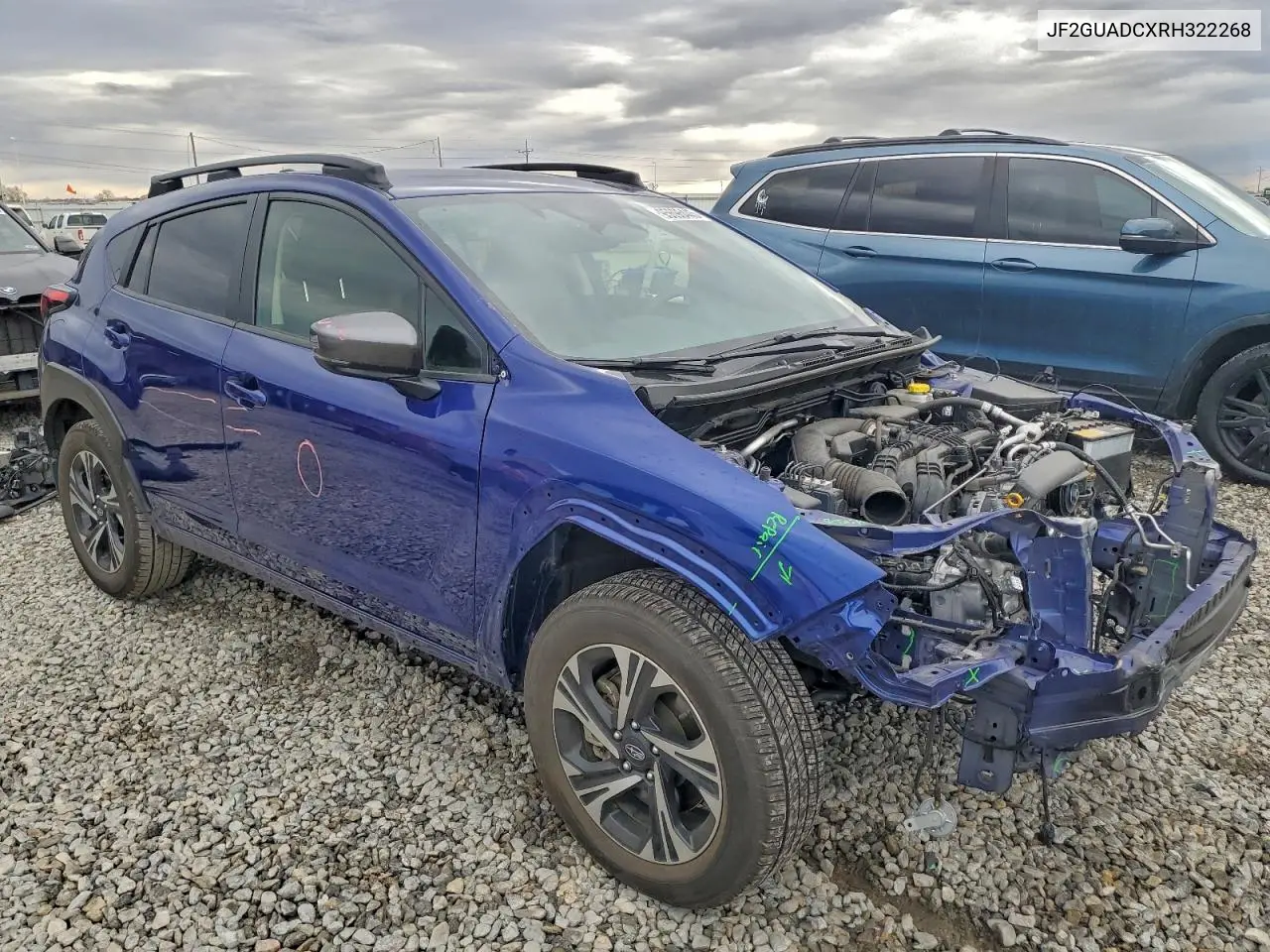JF2GUADCXRH322268 2024 Subaru Crosstrek Premium
