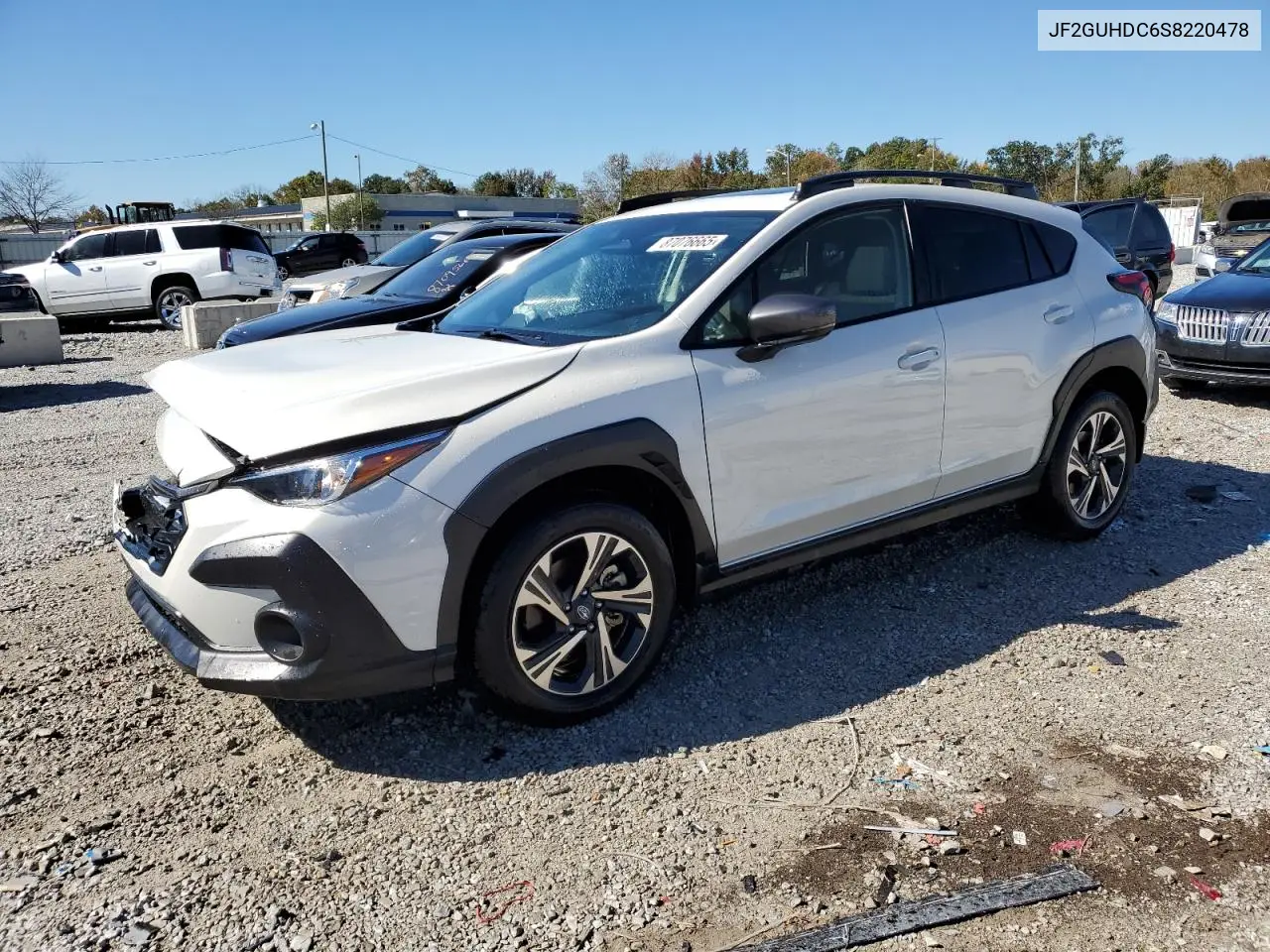 JF2GUHDC6S8220478 2025 Subaru Crosstrek Premium