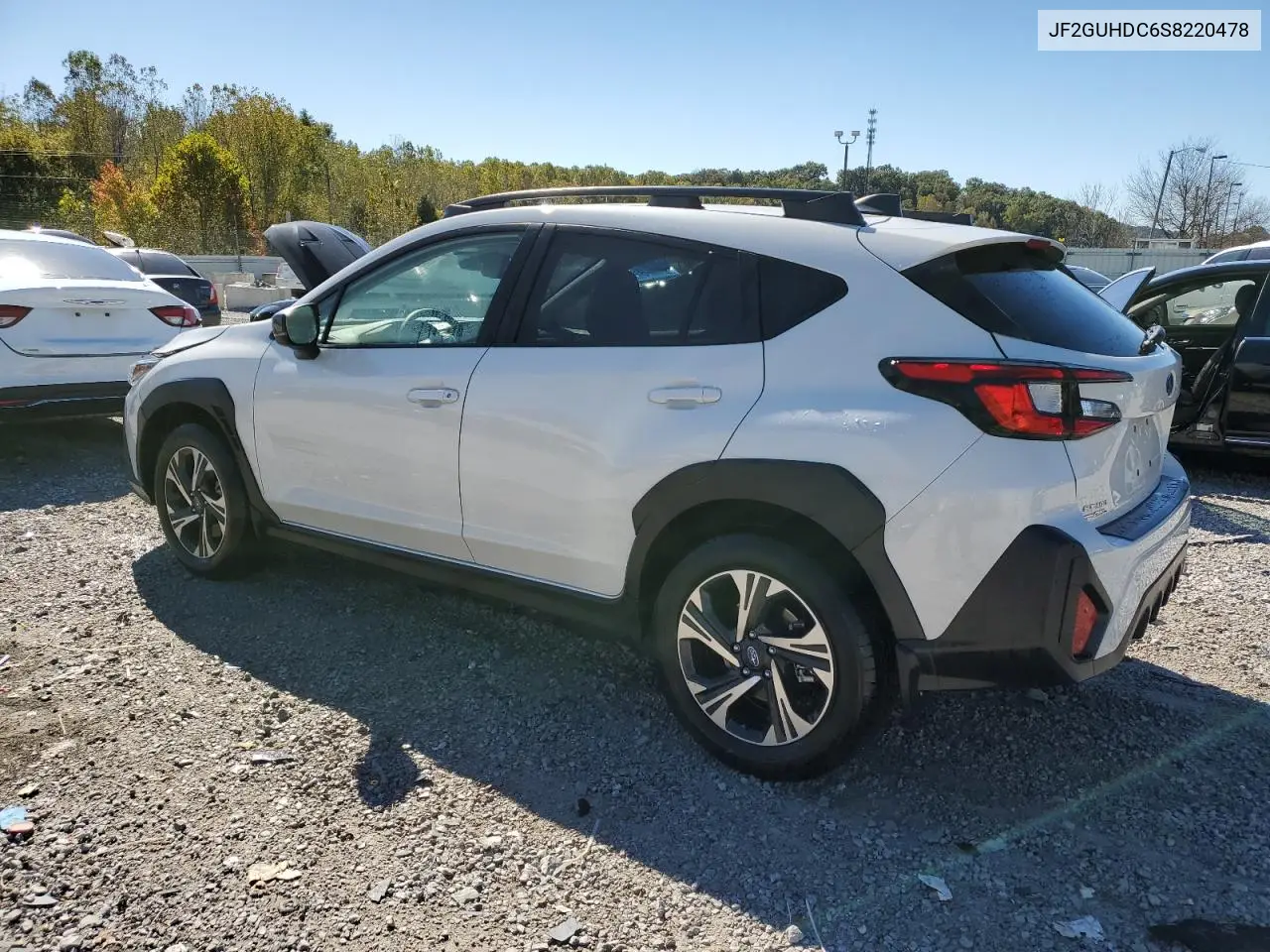 JF2GUHDC6S8220478 2025 Subaru Crosstrek Premium