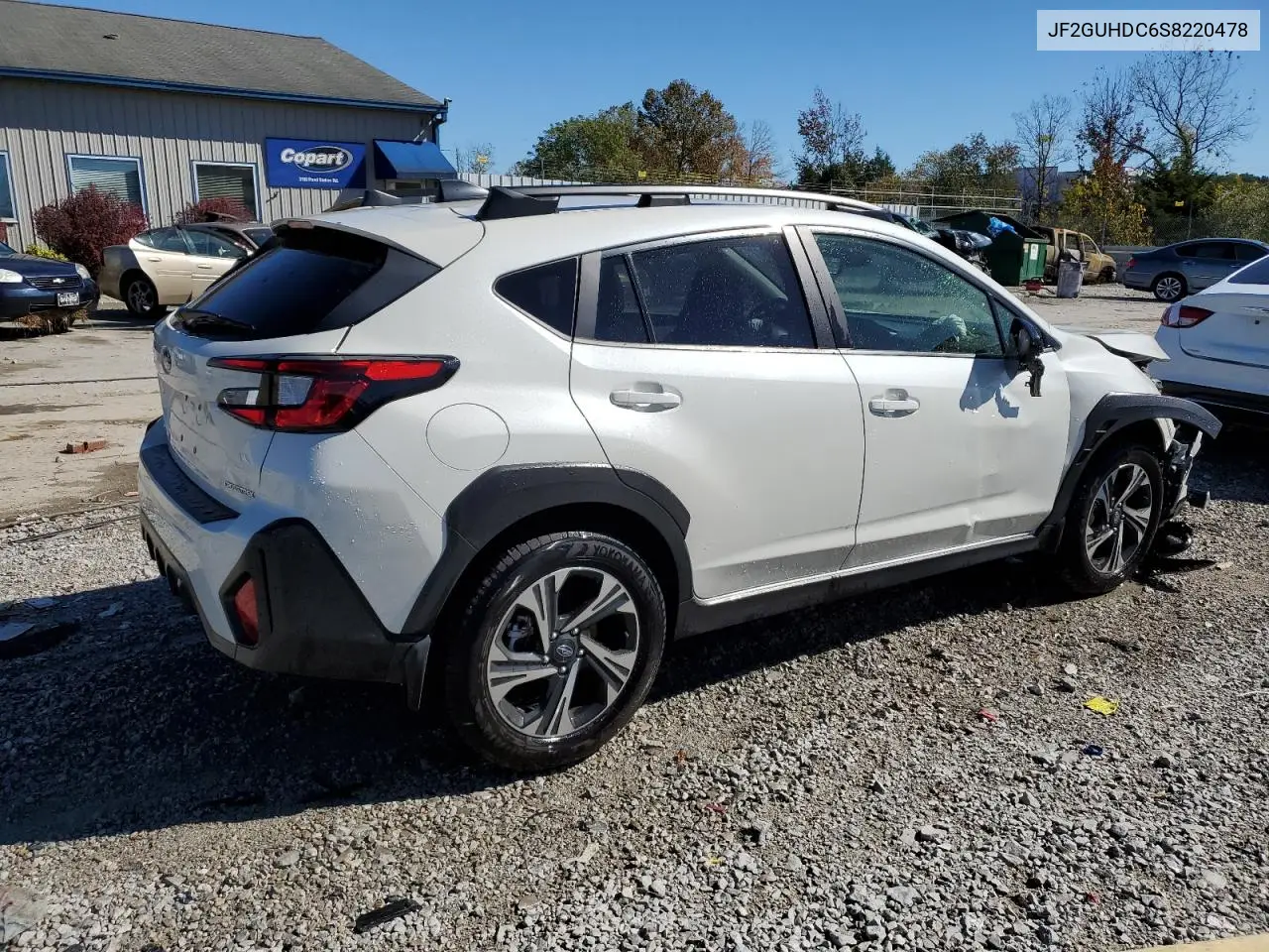 JF2GUHDC6S8220478 2025 Subaru Crosstrek Premium