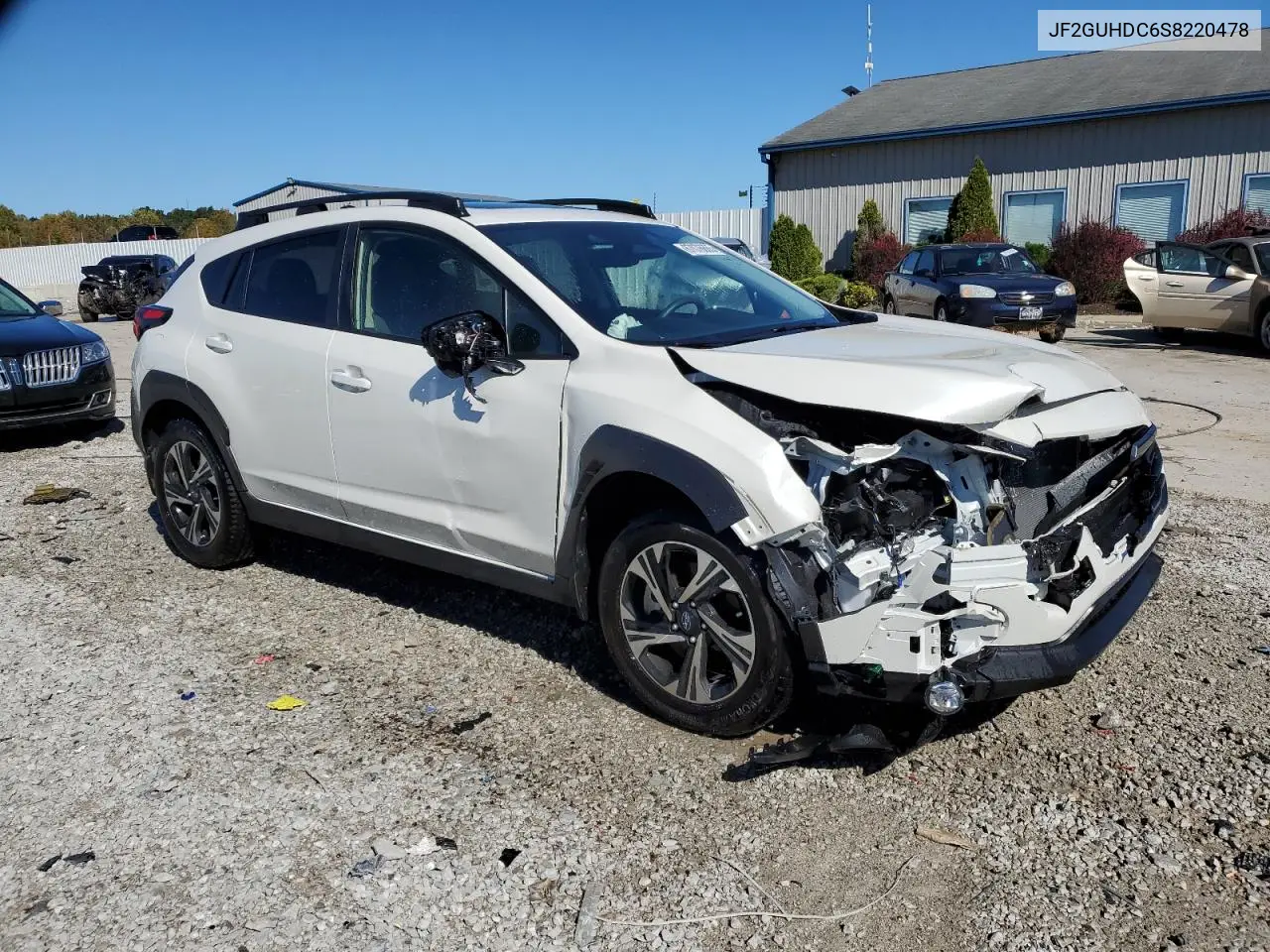 JF2GUHDC6S8220478 2025 Subaru Crosstrek Premium