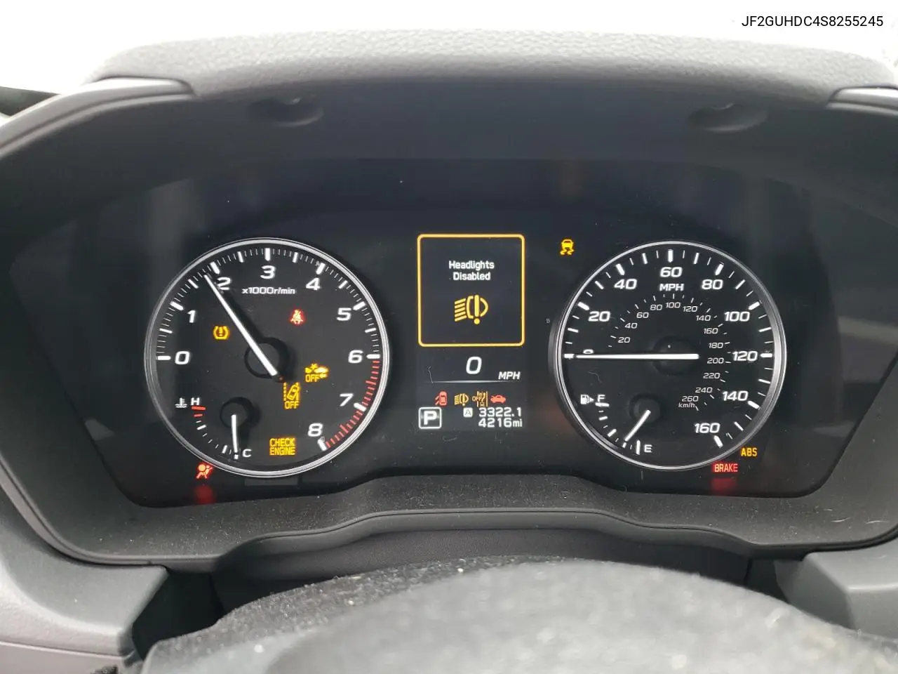 JF2GUHDC4S8255245 2025 Subaru Crosstrek Premium