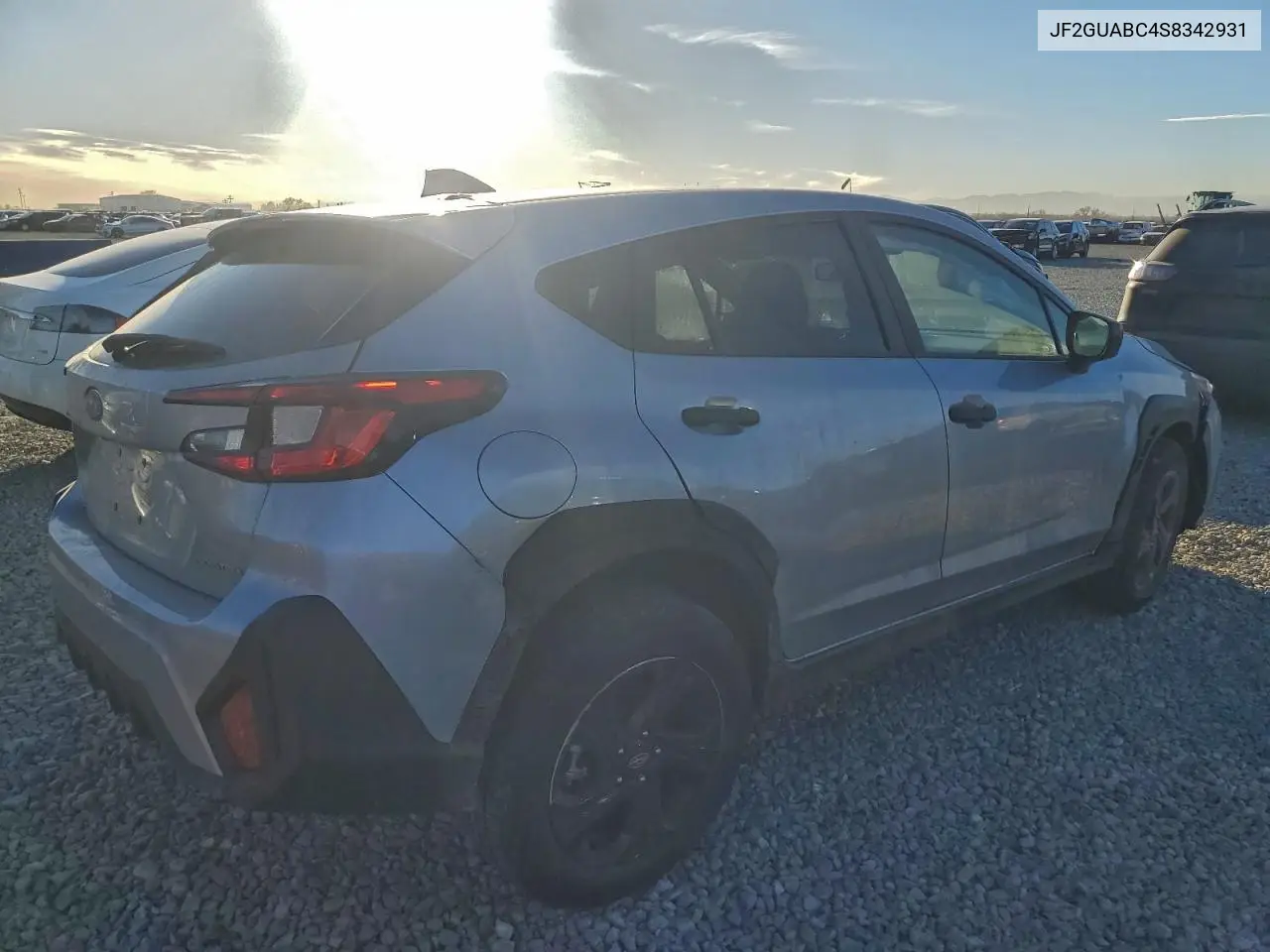 JF2GUABC4S8342931 2025 Subaru Crosstrek