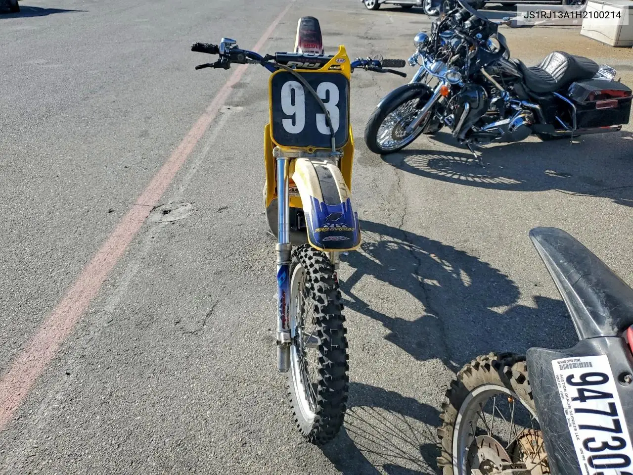 JS1RJ13A1H2100214 1987 Suzuki Rm250