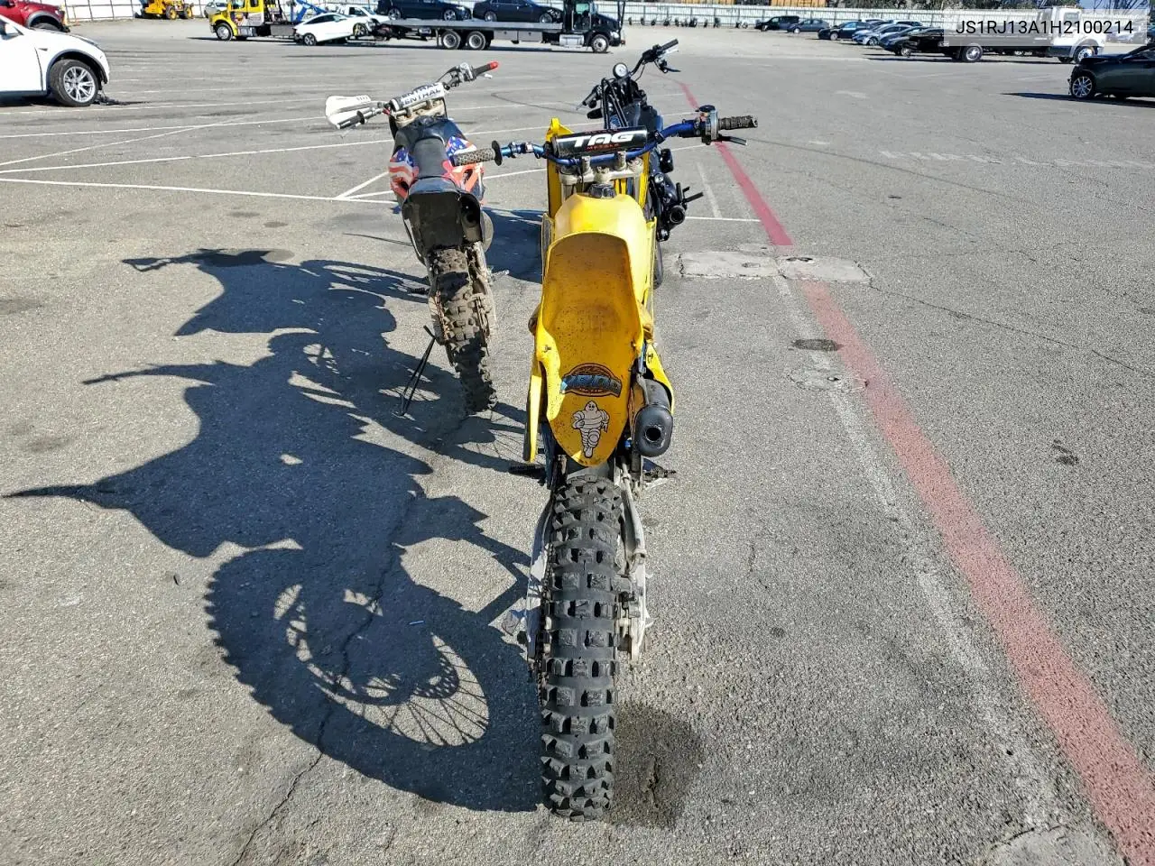 JS1RJ13A1H2100214 1987 Suzuki Rm250