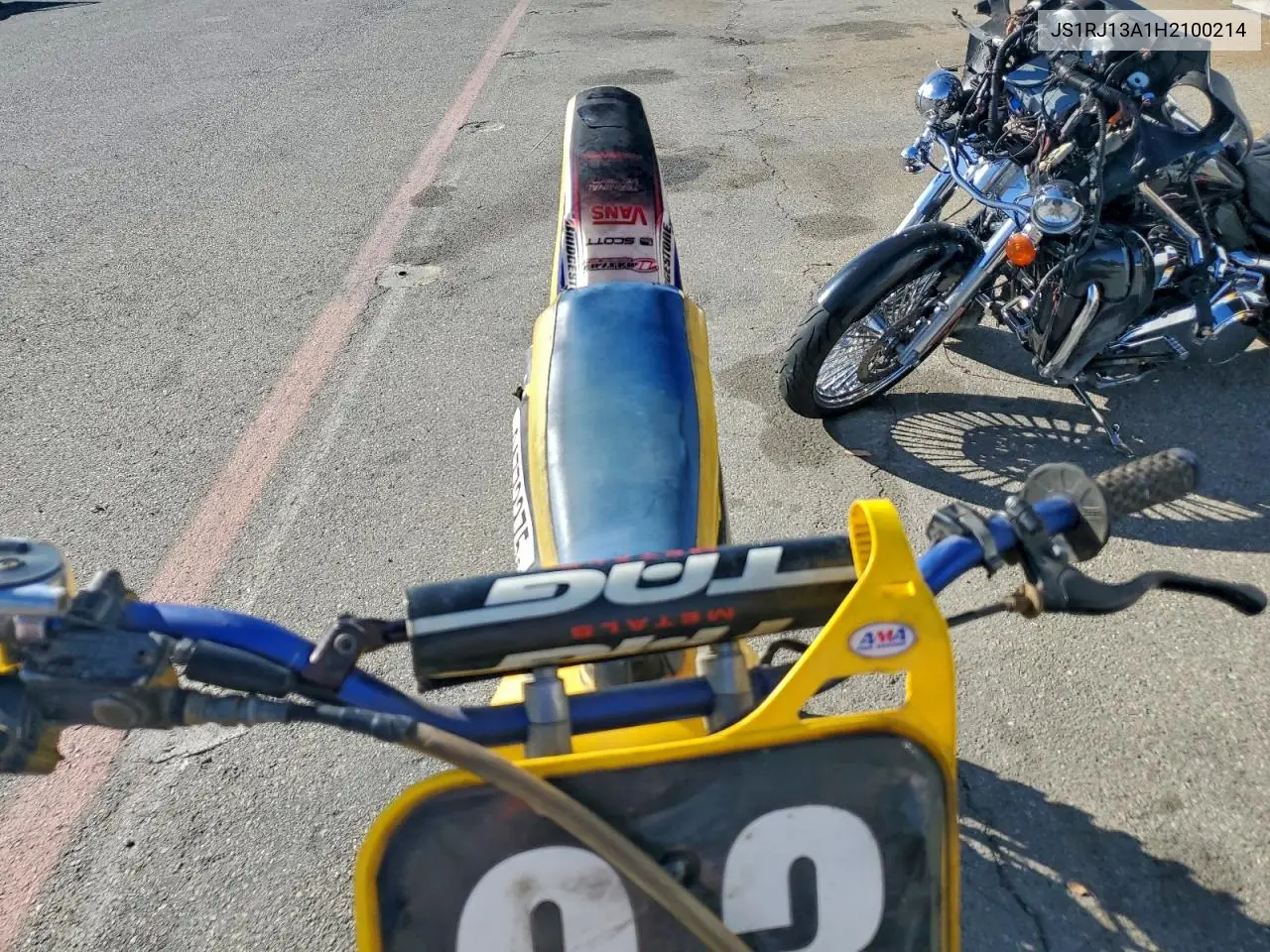 JS1RJ13A1H2100214 1987 Suzuki Rm250