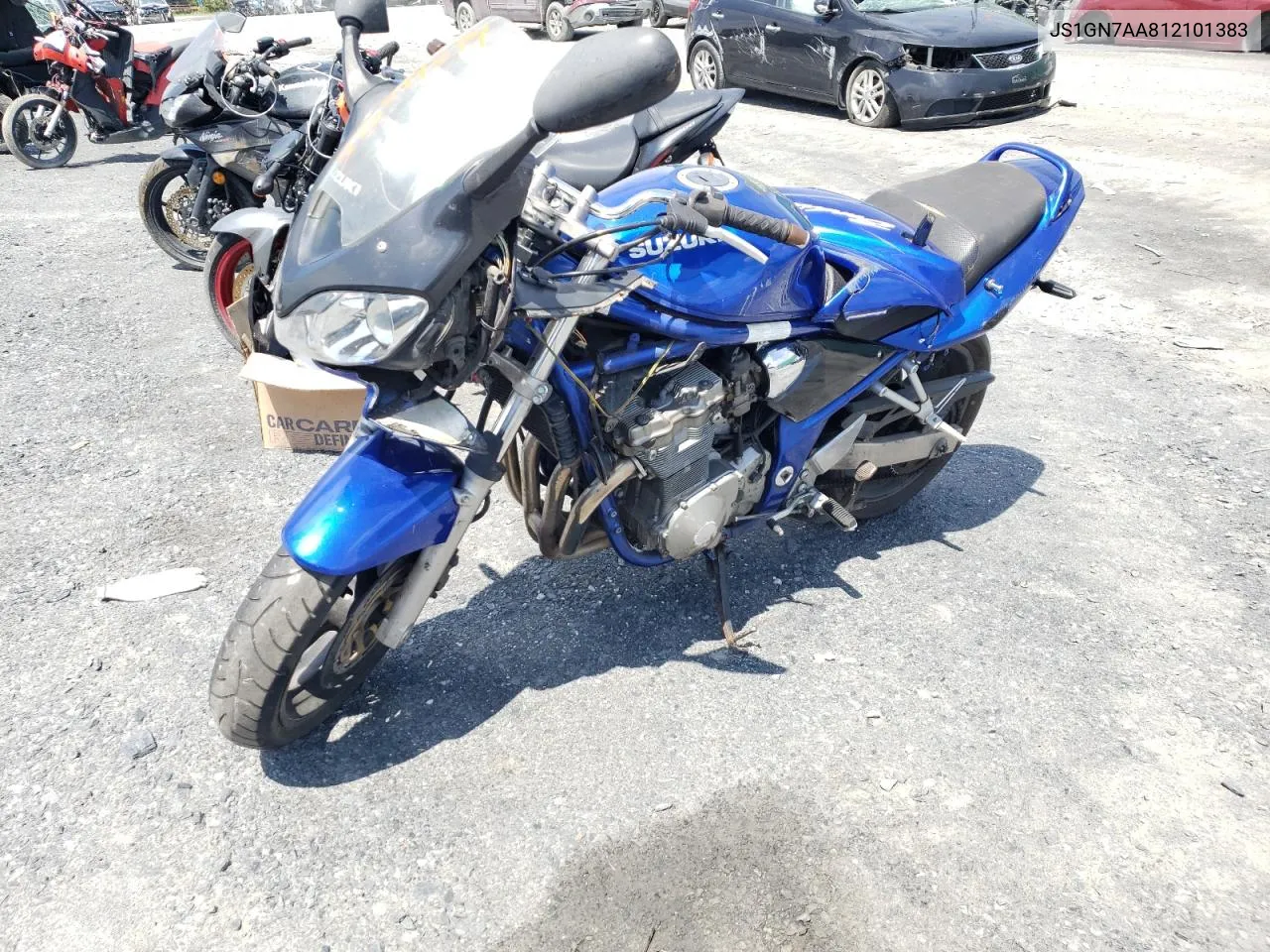 2001 Suzuki Gsf600 S VIN: JS1GN7AA812101383 Lot: 58044694