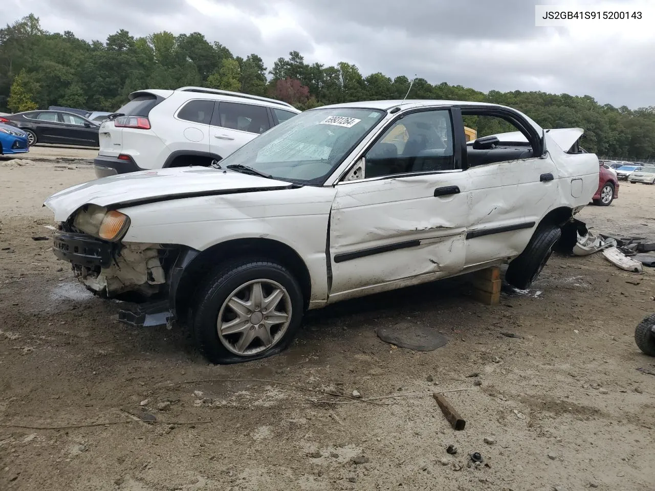 2001 Suzuki Esteem Gl VIN: JS2GB41S915200143 Lot: 69931264