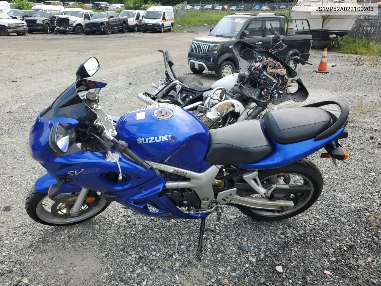 JS1VP52A022100203 2002 Suzuki Sv650 S