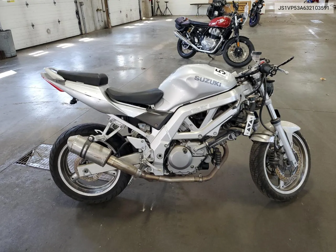 2003 Suzuki Sv650 VIN: JS1VP53A632103591 Lot: 54095434