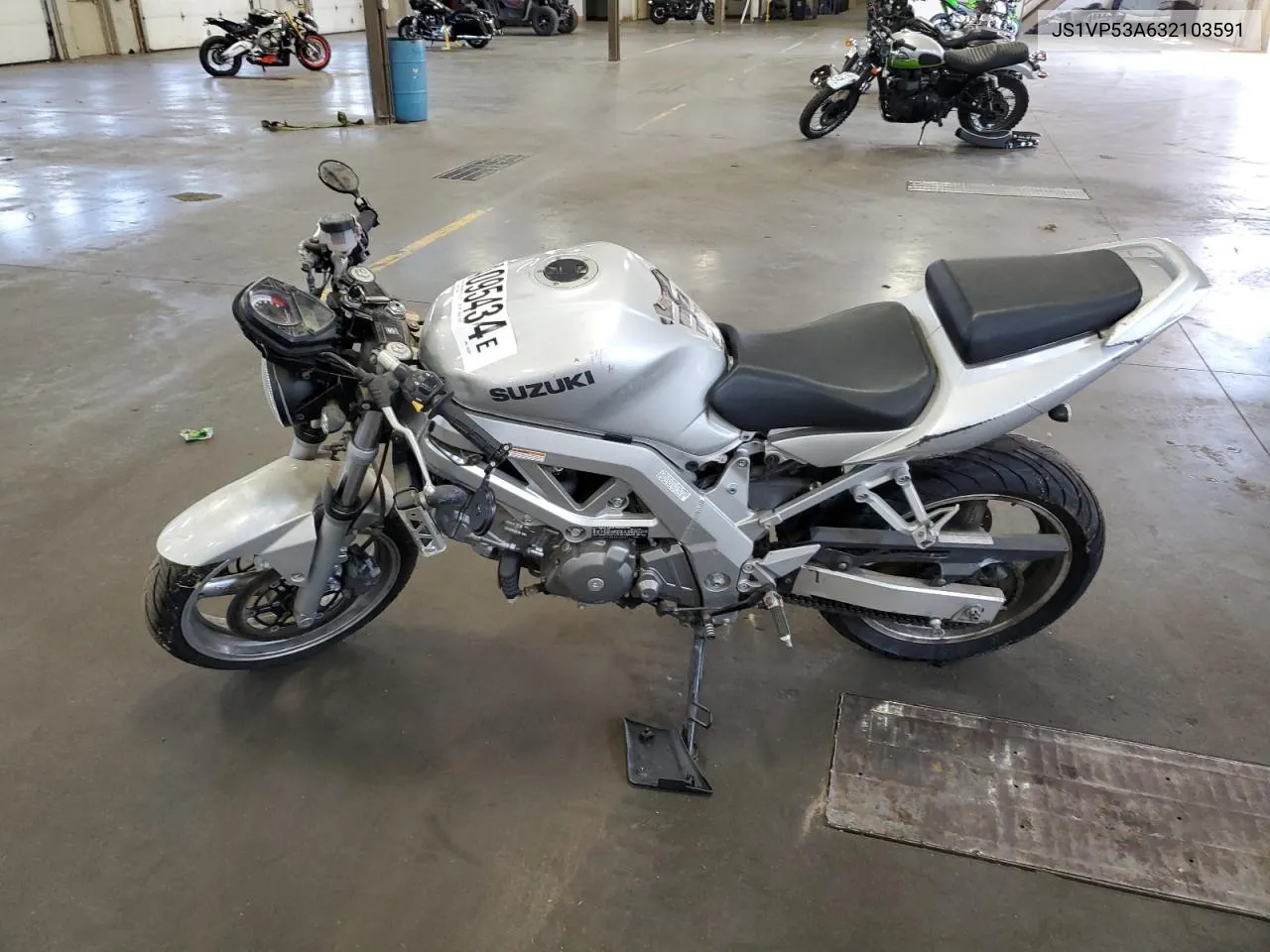 2003 Suzuki Sv650 VIN: JS1VP53A632103591 Lot: 54095434