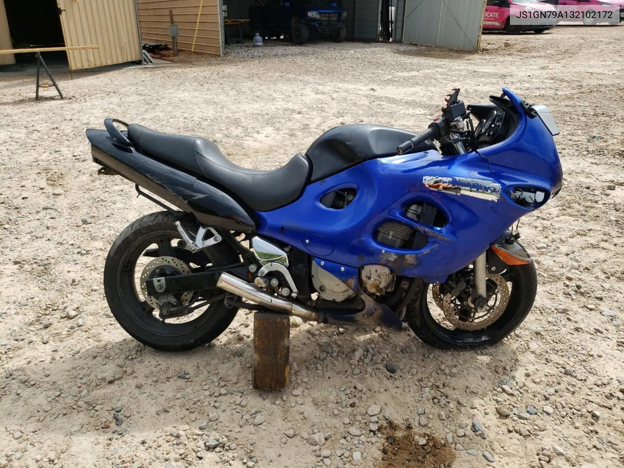 2003 Suzuki Gsx600 F VIN: JS1GN79A132102172 Lot: 57656274