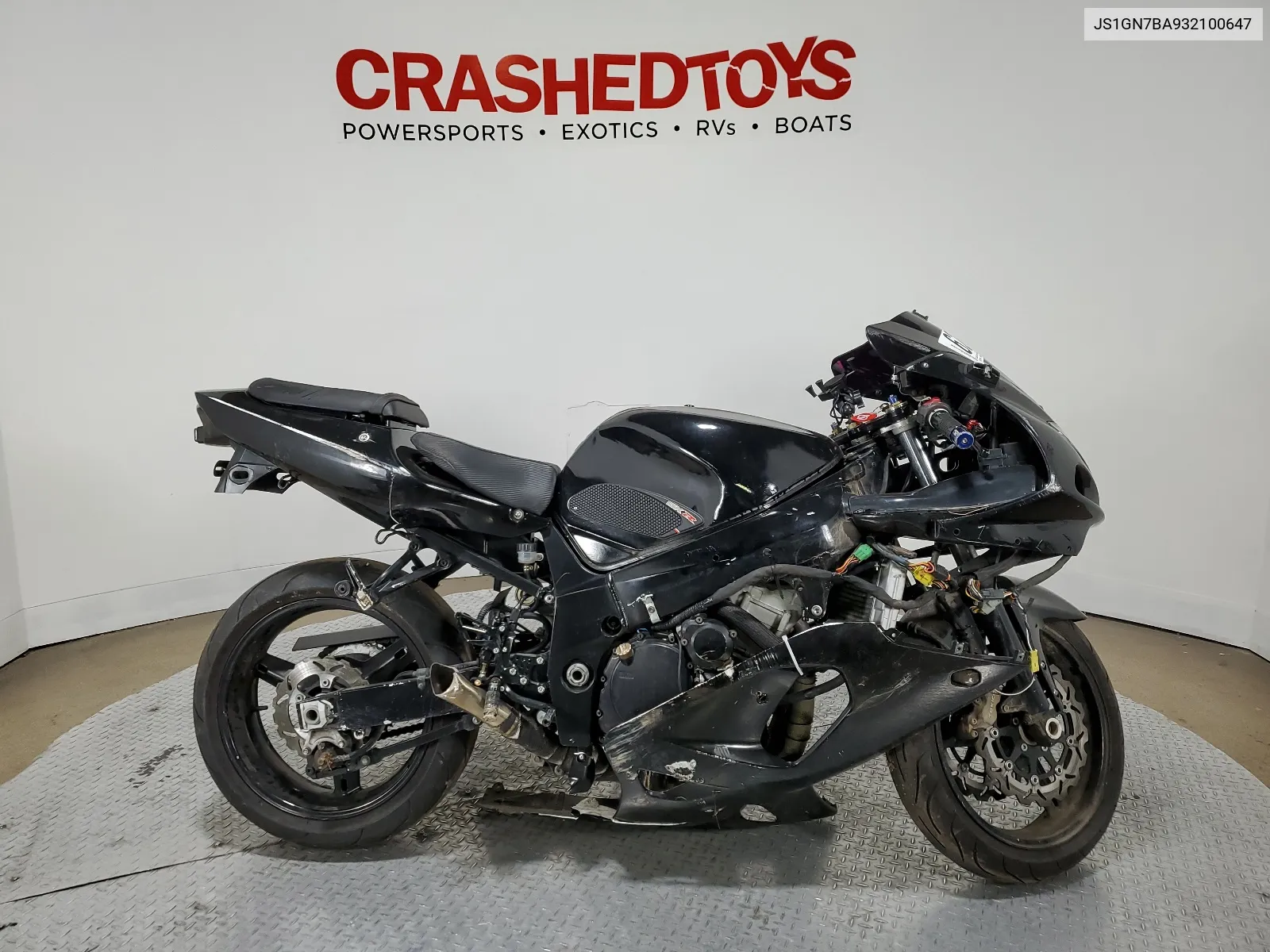 2003 Suzuki Gsx-R600 VIN: JS1GN7BA932100647 Lot: 62084814