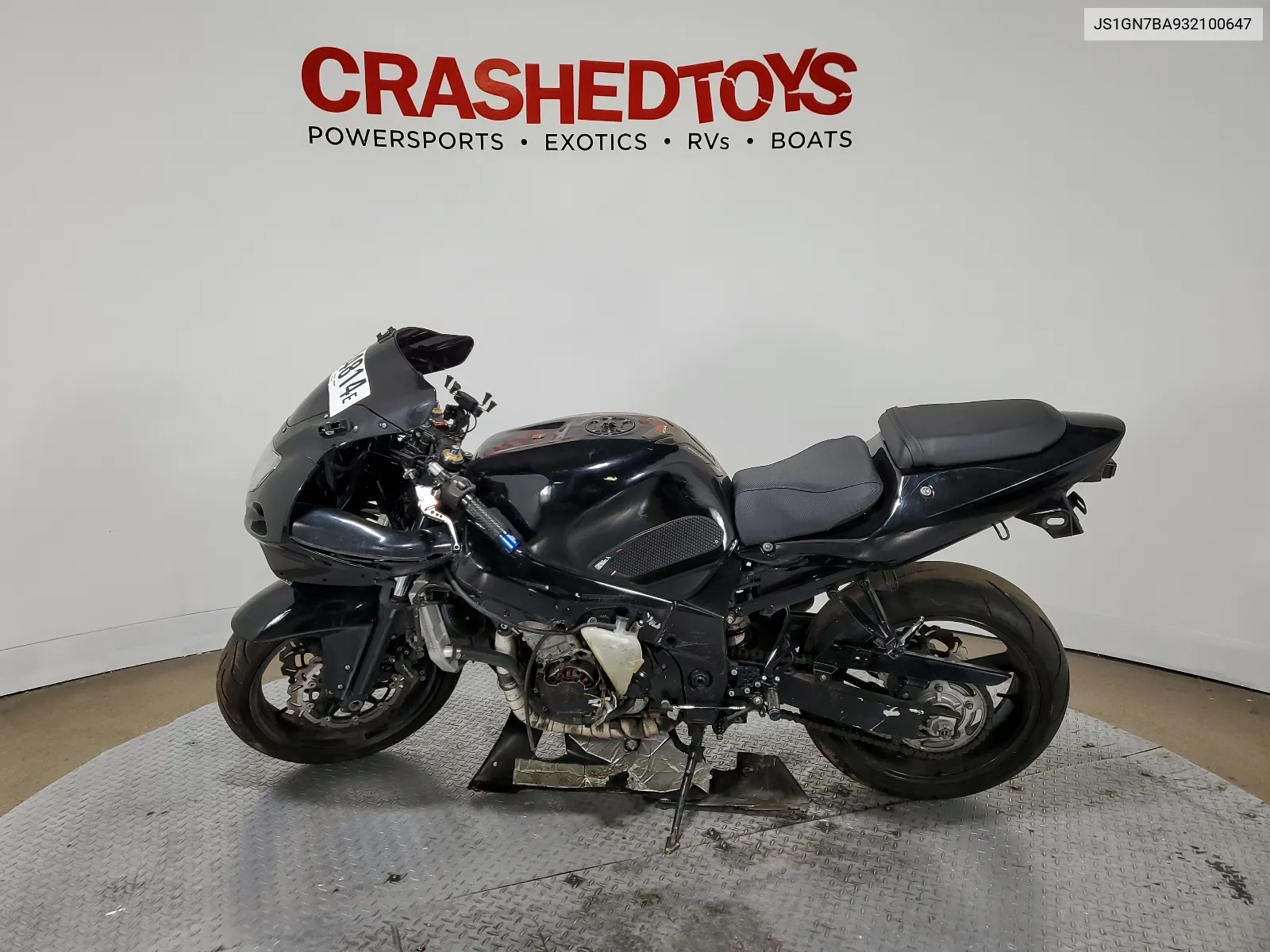 2003 Suzuki Gsx-R600 VIN: JS1GN7BA932100647 Lot: 62084814