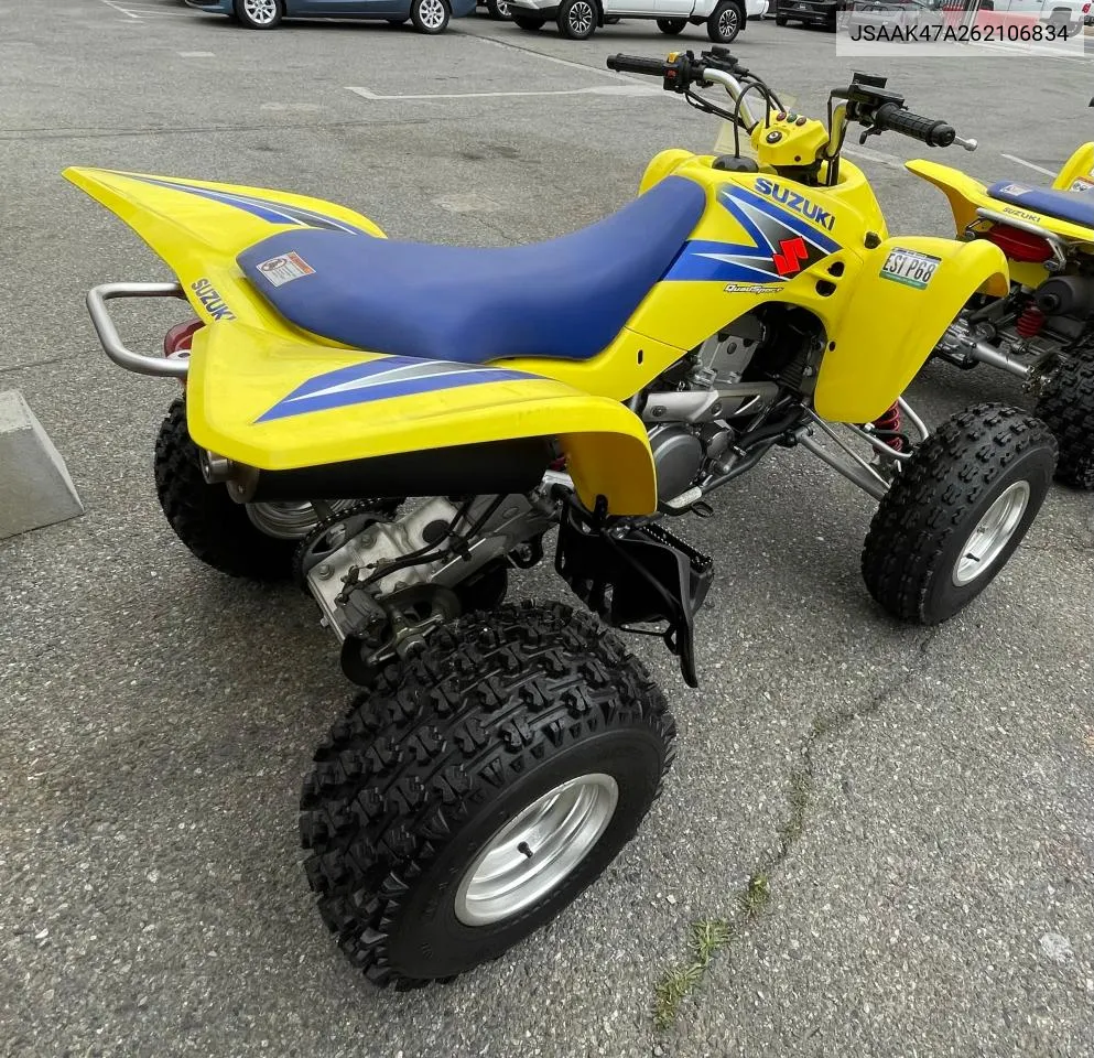 JSAAK47A262106834 2006 Suzuki Lt-Z400