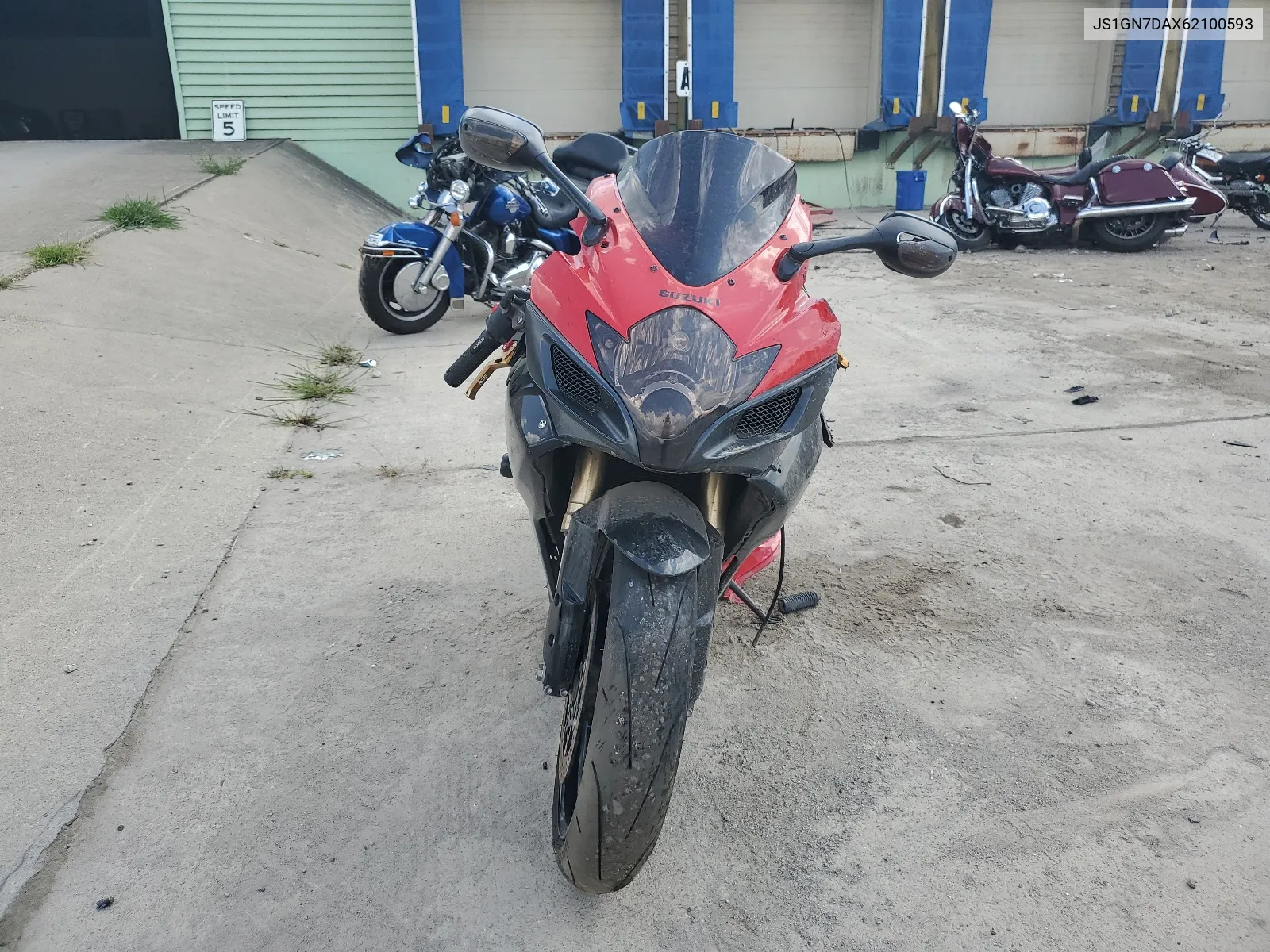 2006 Suzuki Gsx-R600 K6 VIN: JS1GN7DAX62100593 Lot: 66372814