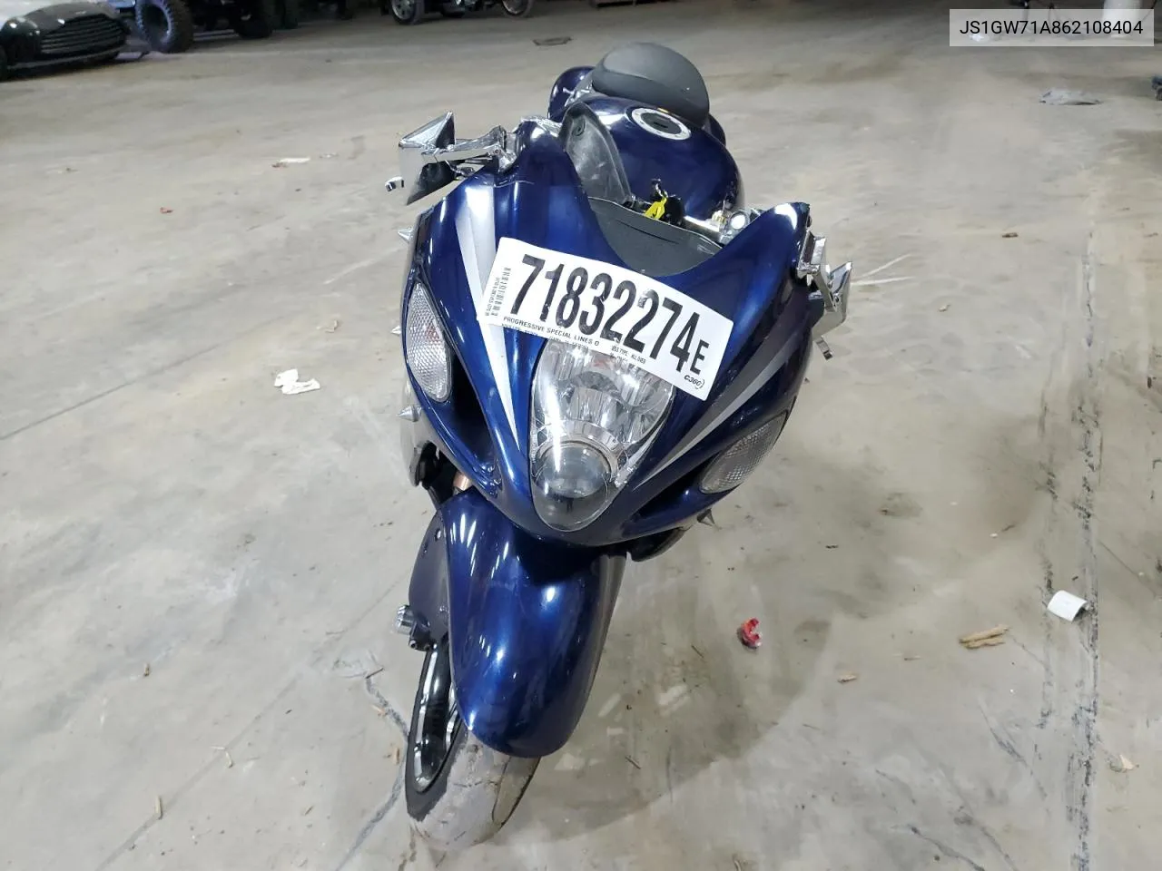 2006 Suzuki Gsx1300 R VIN: JS1GW71A862108404 Lot: 71832274