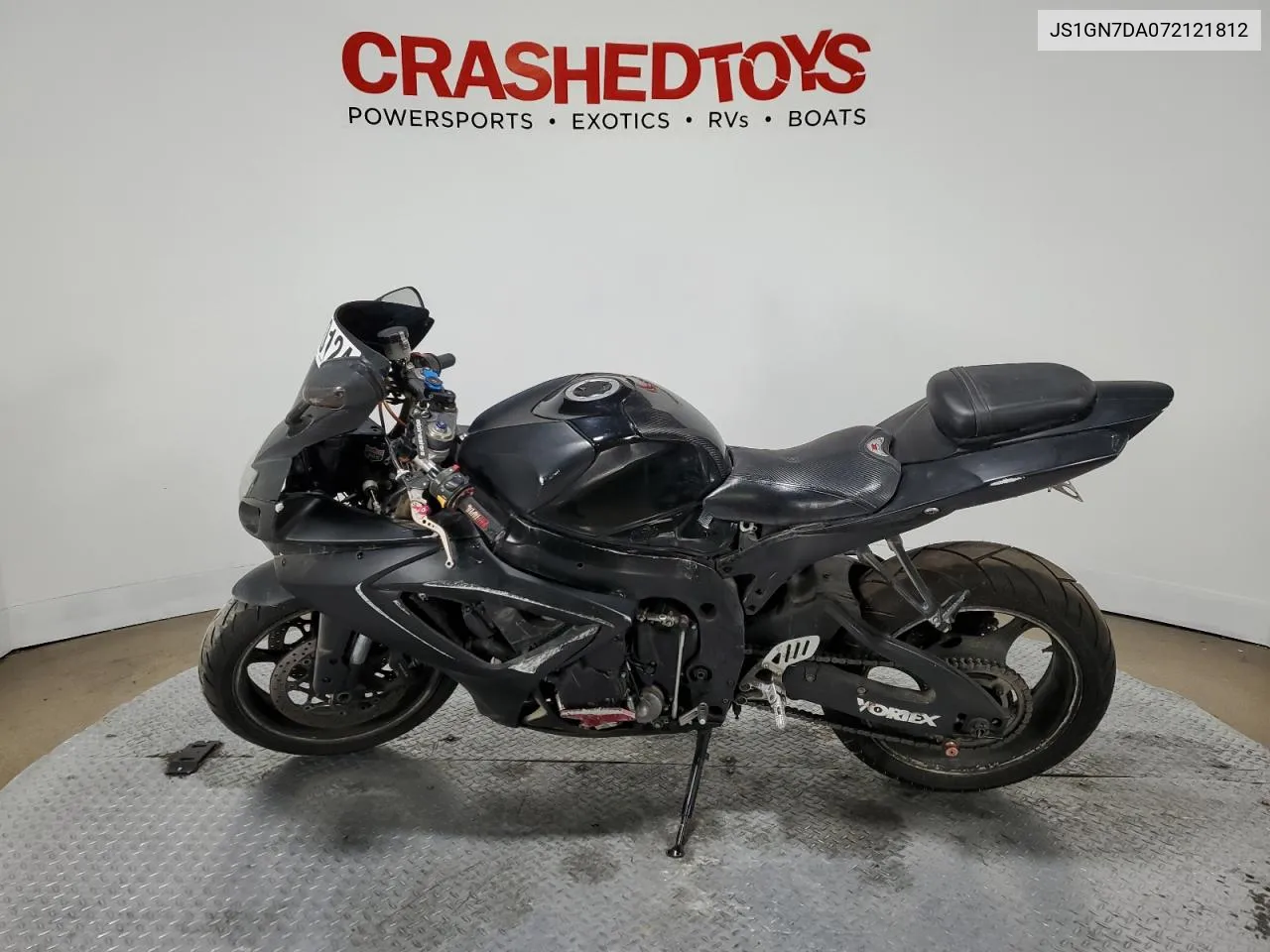 2007 Suzuki Gsx-R600 VIN: JS1GN7DA072121812 Lot: 51510124