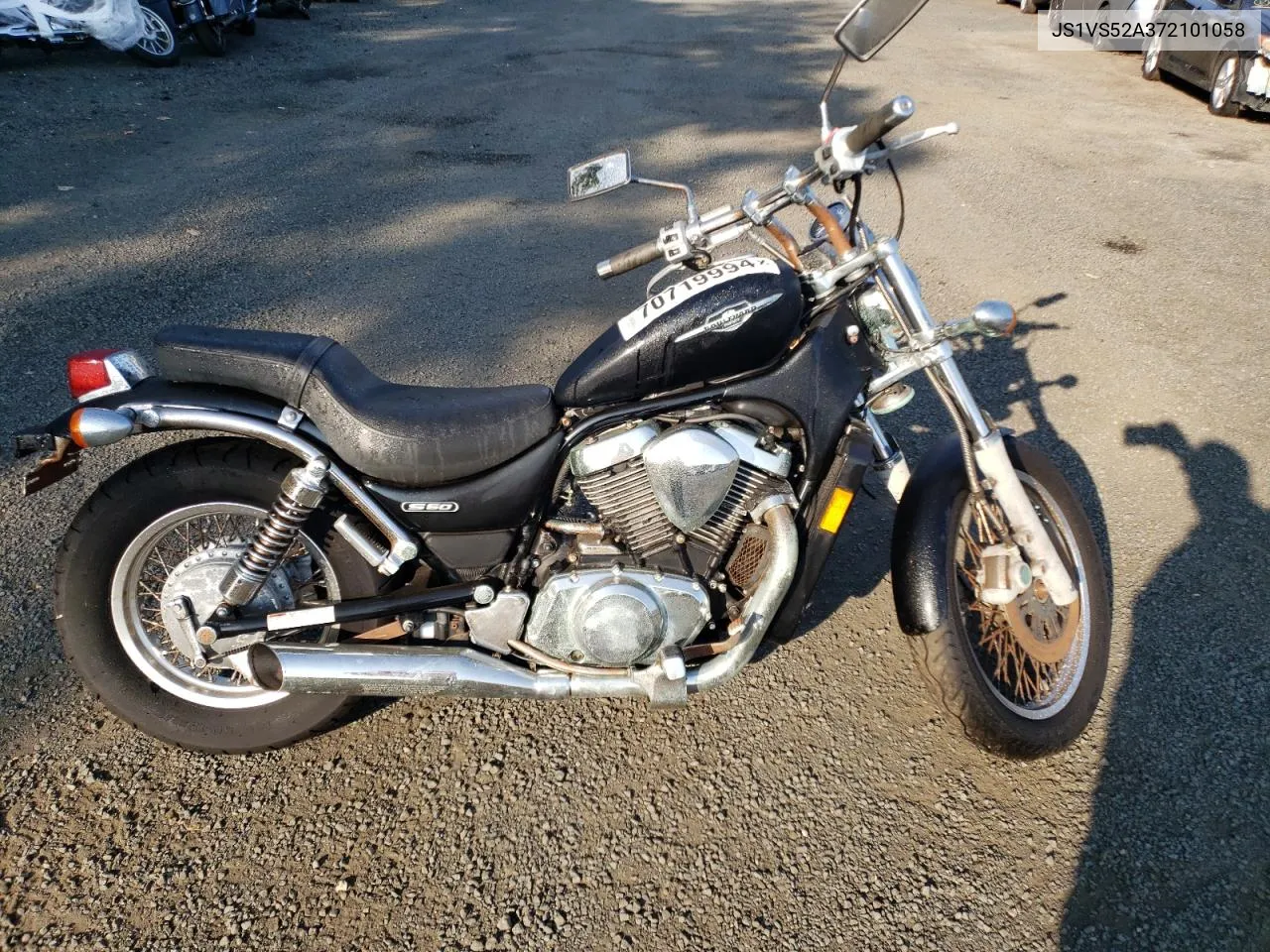 2007 Suzuki Vs800 VIN: JS1VS52A372101058 Lot: 70719994