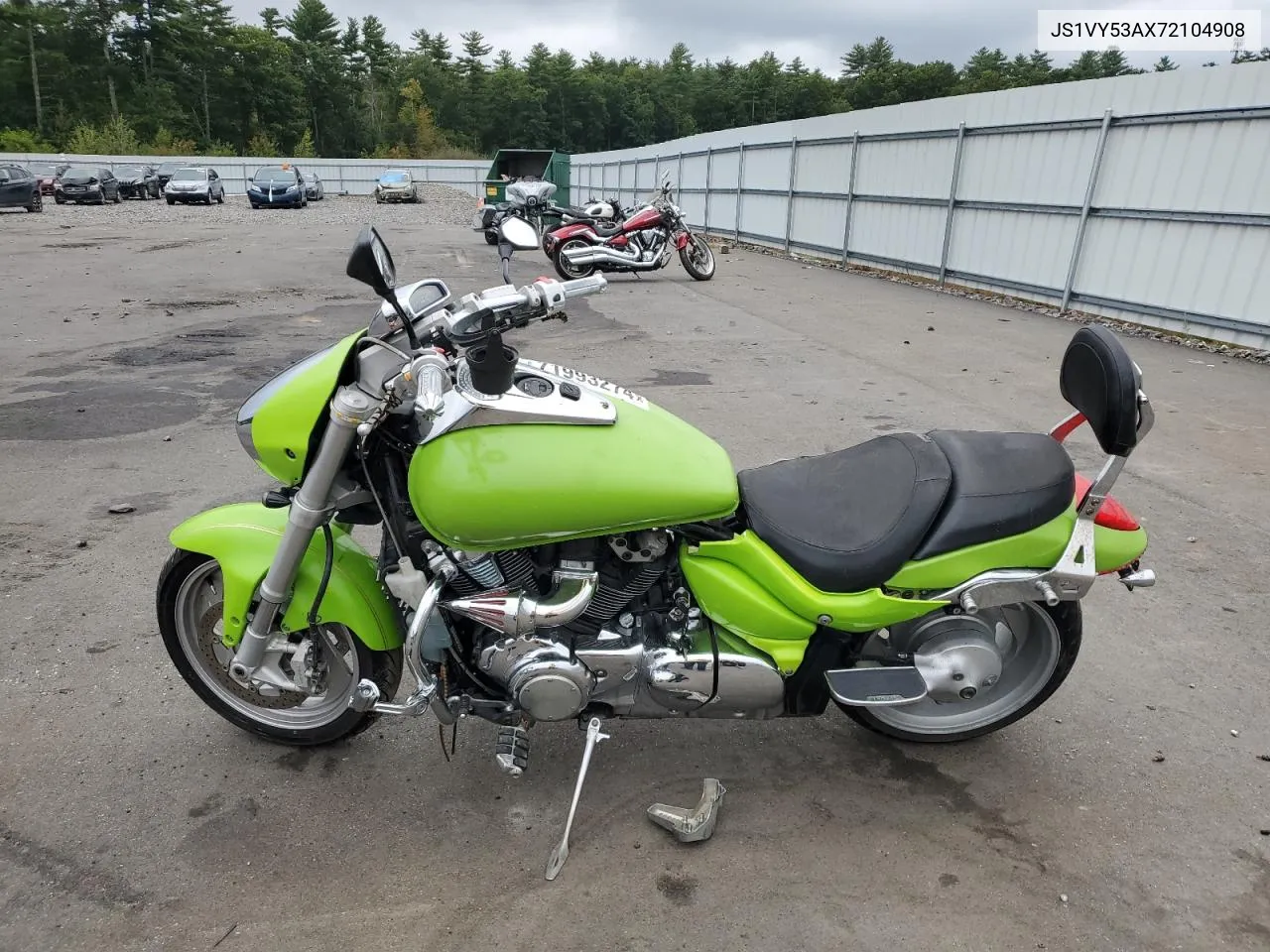 2007 Suzuki Vzr1800 VIN: JS1VY53AX72104908 Lot: 71993274