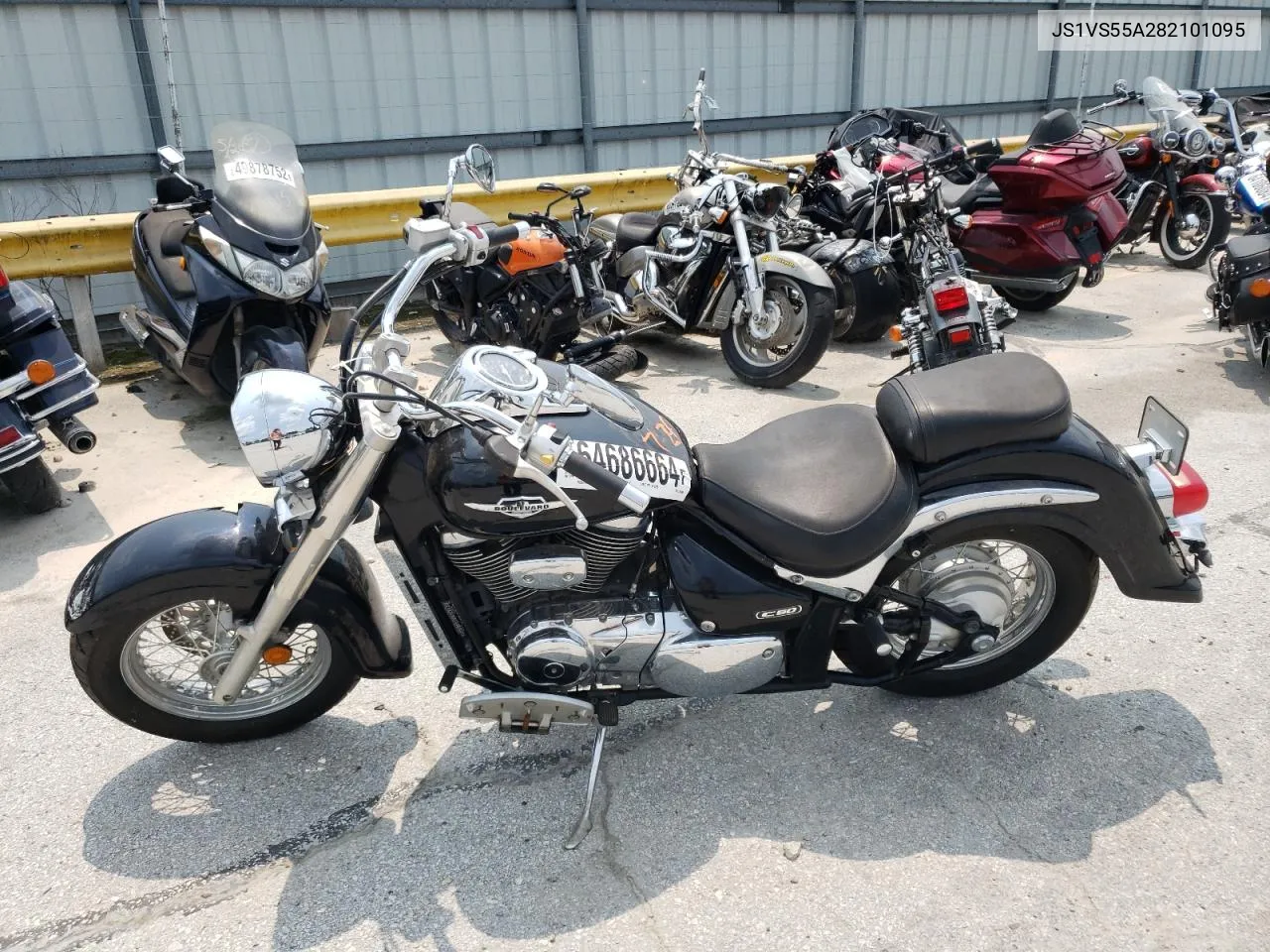 2008 Suzuki Vl800 VIN: JS1VS55A282101095 Lot: 64686664