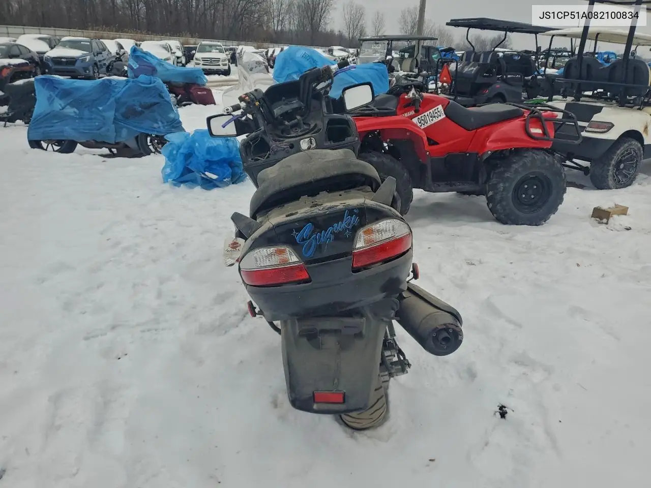 JS1CP51A082100834 2008 Suzuki An650