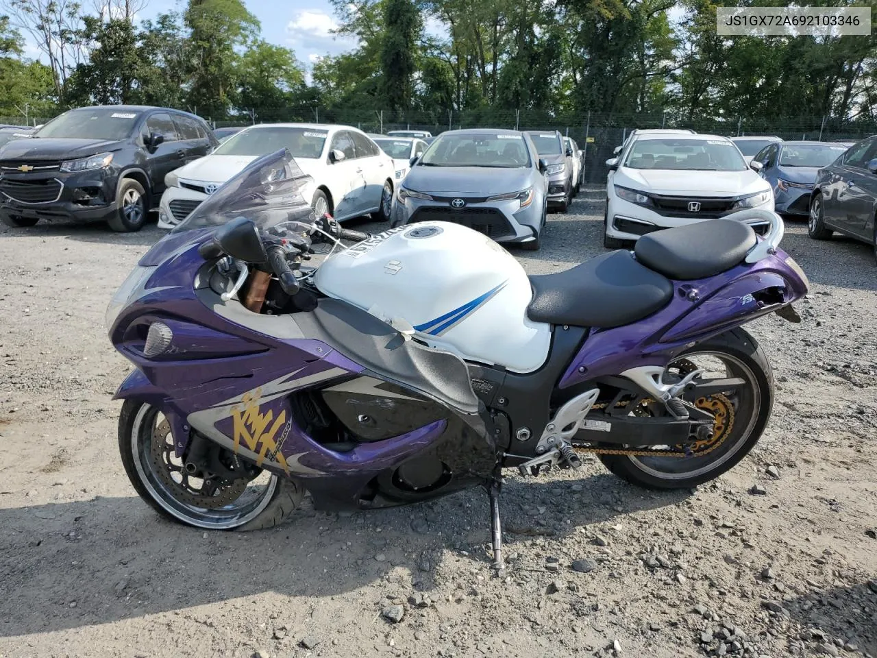 JS1GX72A692103346 2009 Suzuki Gsx1300 R