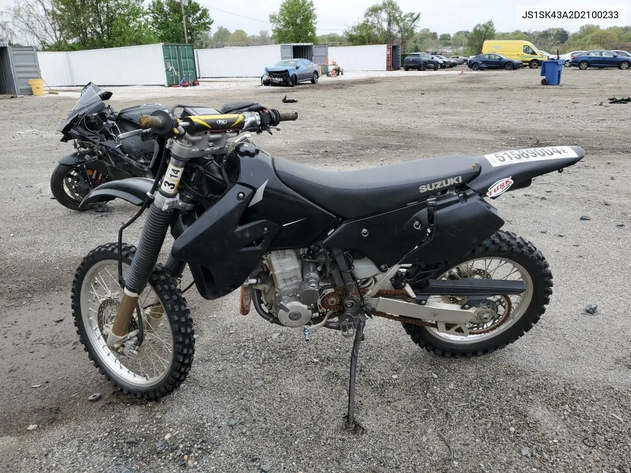 2013 Suzuki Dr-Z400 S VIN: JS1SK43A2D2100233 Lot: 51589004