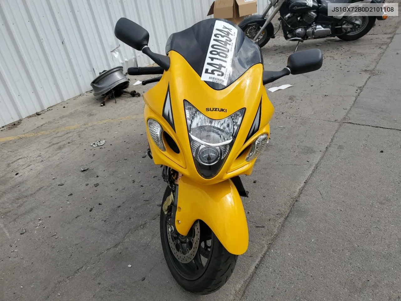 2013 Suzuki Gsx1300 Ra VIN: JS1GX72B0D2101108 Lot: 54180434