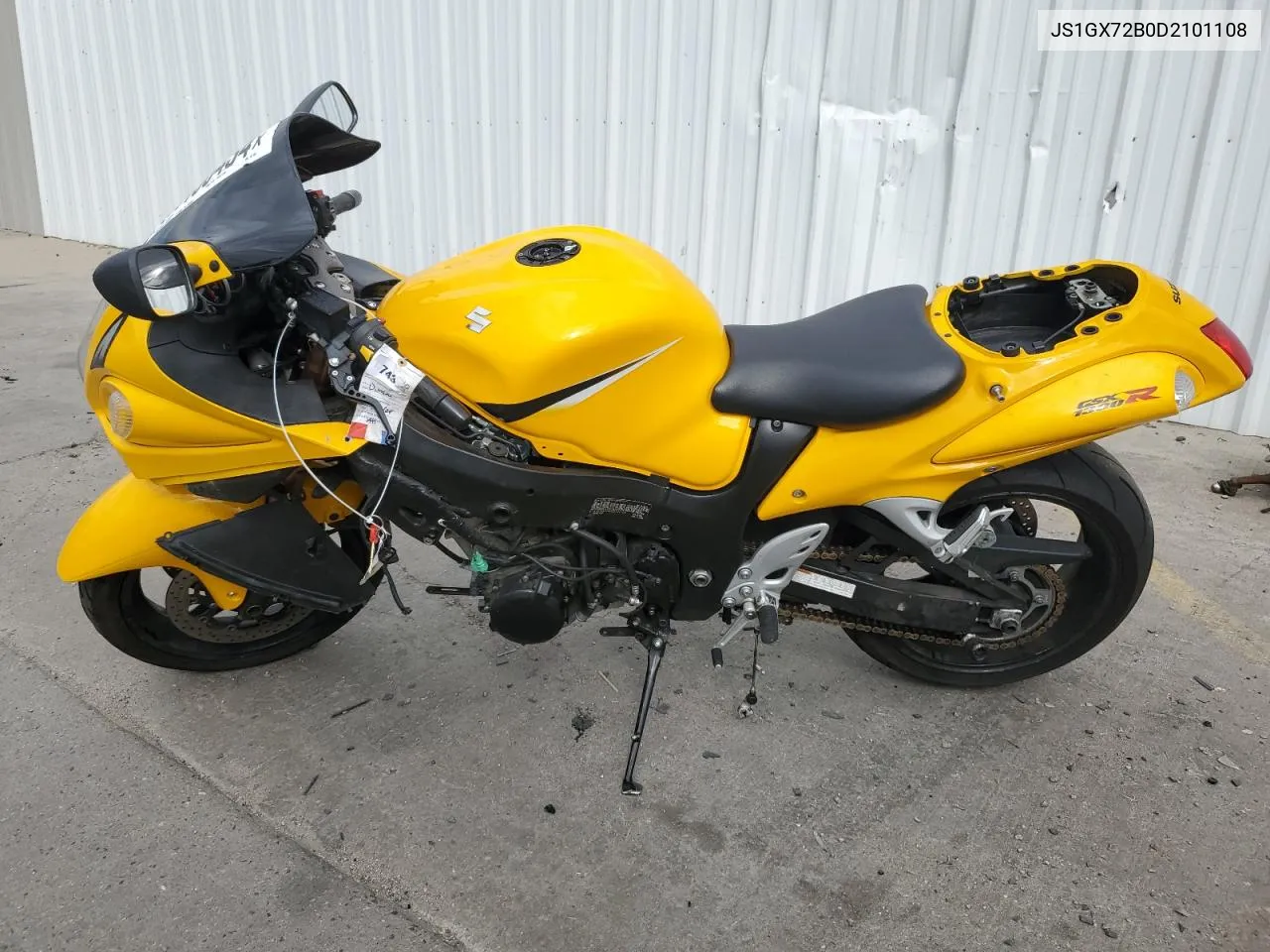 2013 Suzuki Gsx1300 Ra VIN: JS1GX72B0D2101108 Lot: 54180434