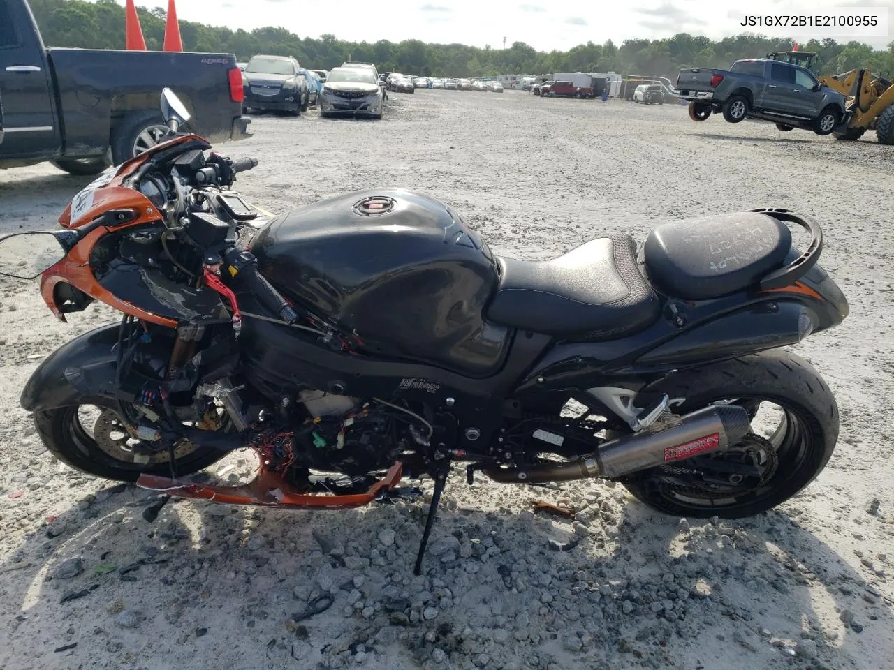 2014 Suzuki Gsx1300 Ra VIN: JS1GX72B1E2100955 Lot: 53831224