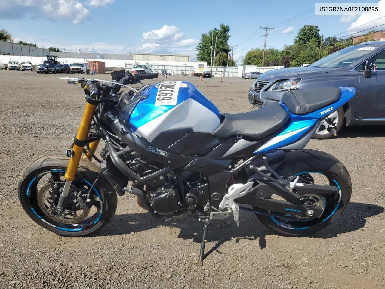 JS1GR7NA0F2100895 2015 Suzuki Gsx-S750