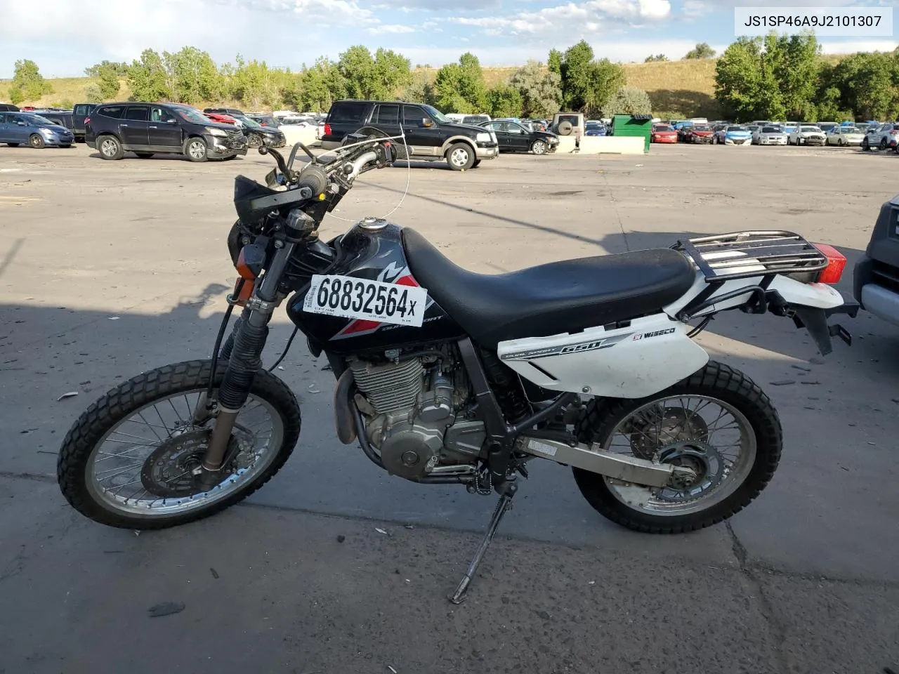 2018 Suzuki Dr650 Se VIN: JS1SP46A9J2101307 Lot: 68832564