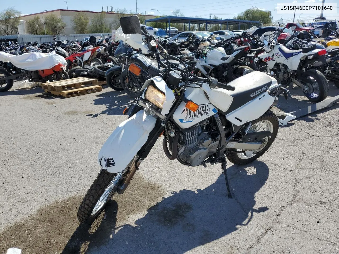 2023 Suzuki Dr650 Se VIN: JS1SP46D0P7101640 Lot: 61034643