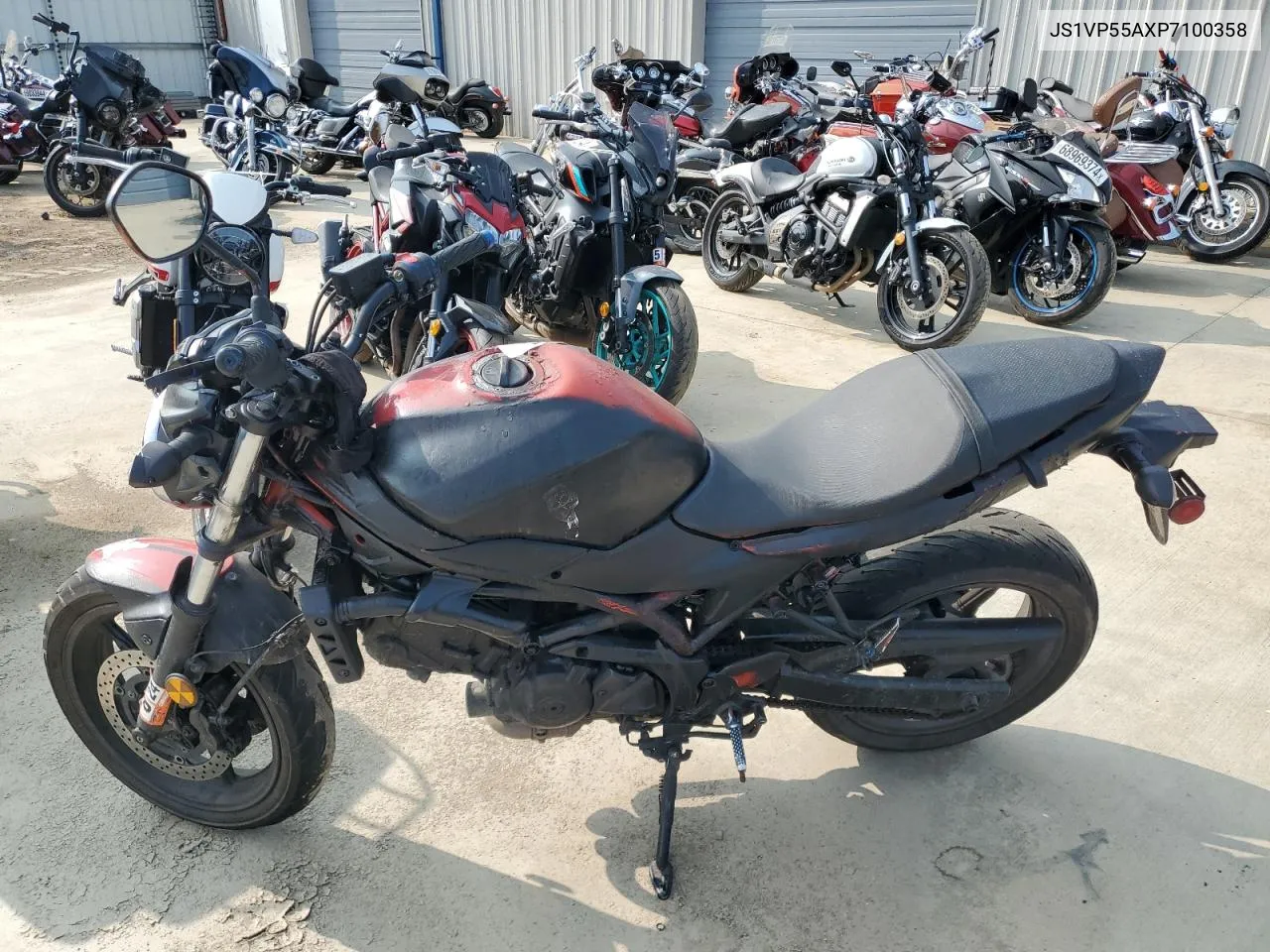 2023 Suzuki Sv650 VIN: JS1VP55AXP7100358 Lot: 70236944