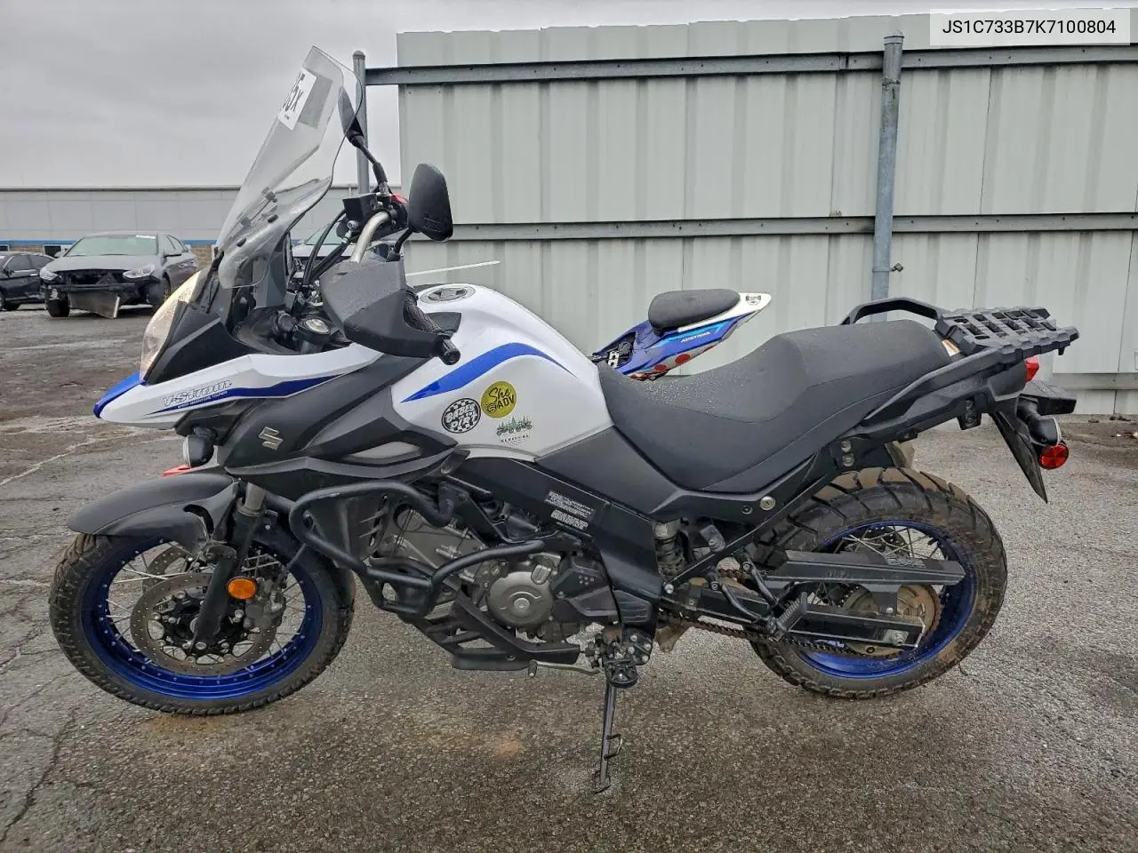 JS1C733B7K7100804 2019 Suzuki Dl650 A