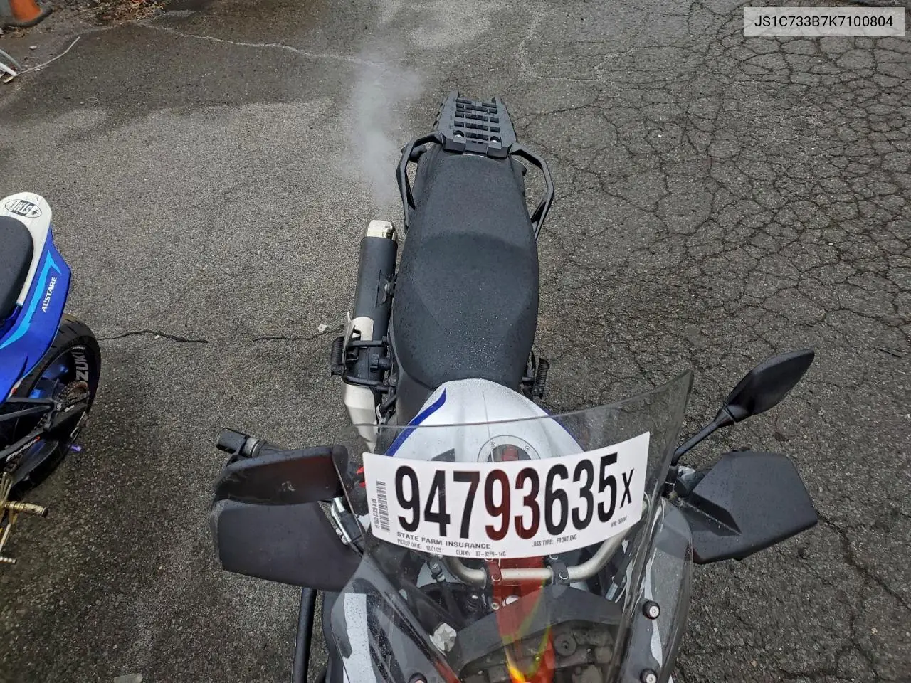 JS1C733B7K7100804 2019 Suzuki Dl650 A
