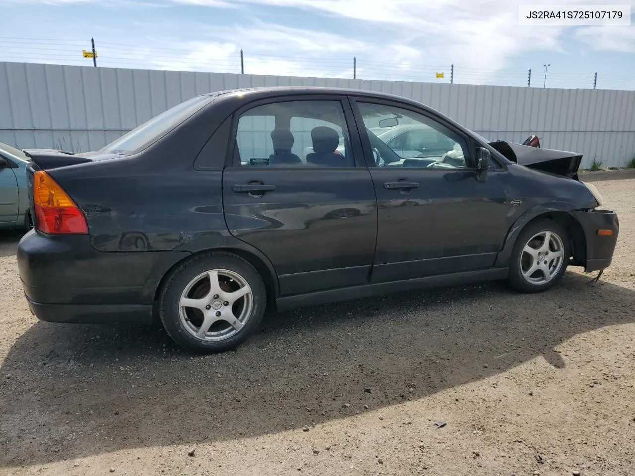 2002 Suzuki Aerio S VIN: JS2RA41S725107179 Lot: 60424984