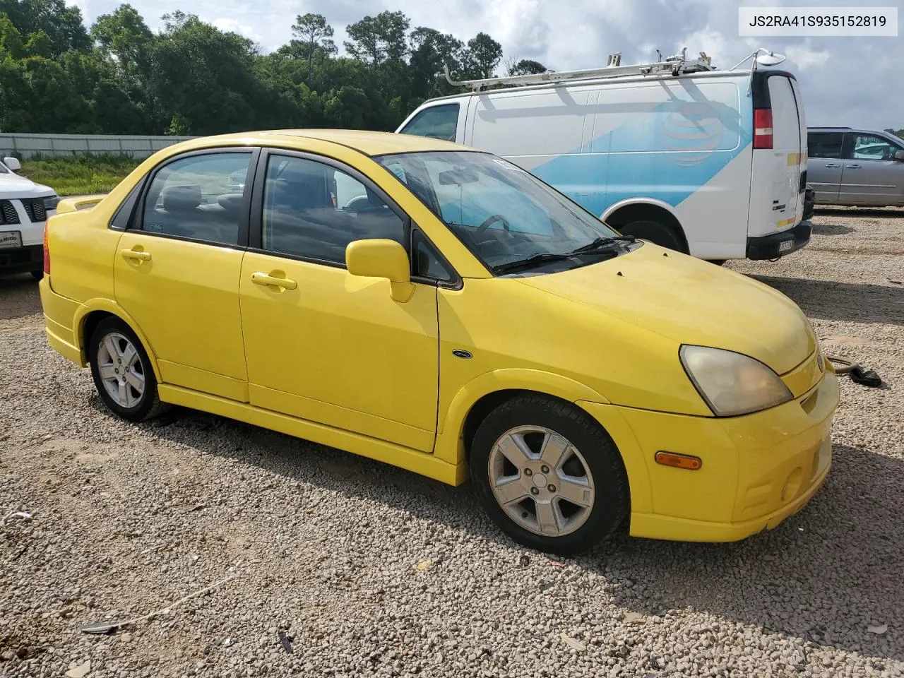 2003 Suzuki Aerio S VIN: JS2RA41S935152819 Lot: 56130604