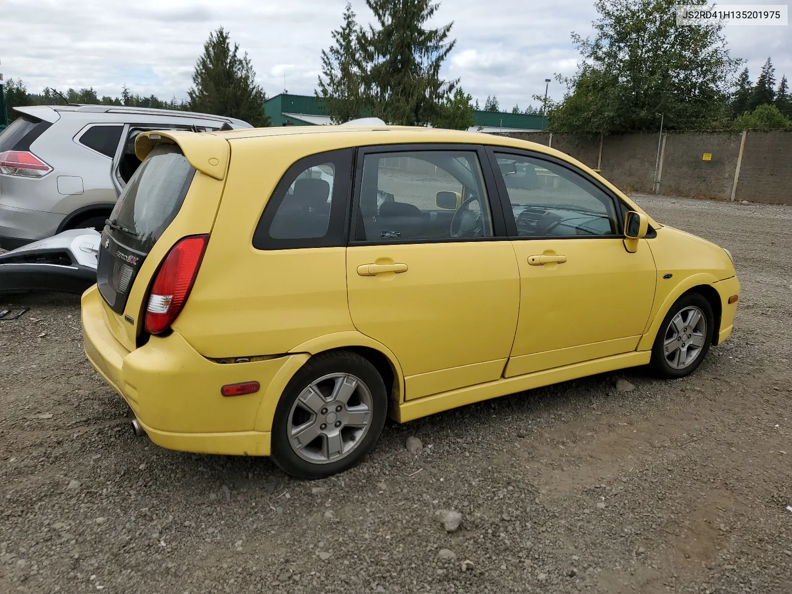 2003 Suzuki Aerio Sx VIN: JS2RD41H135201975 Lot: 66731884