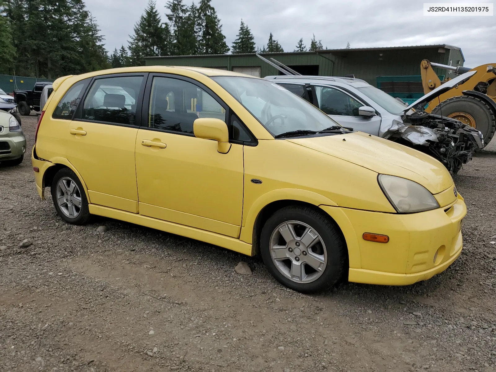 2003 Suzuki Aerio Sx VIN: JS2RD41H135201975 Lot: 66731884