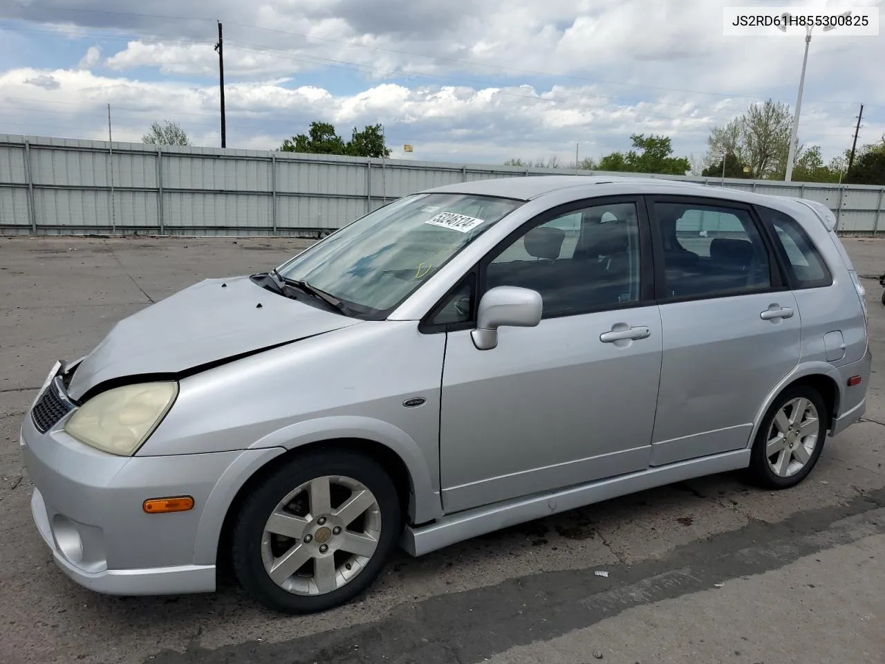 2005 Suzuki Aerio Sx VIN: JS2RD61H855300825 Lot: 53246124