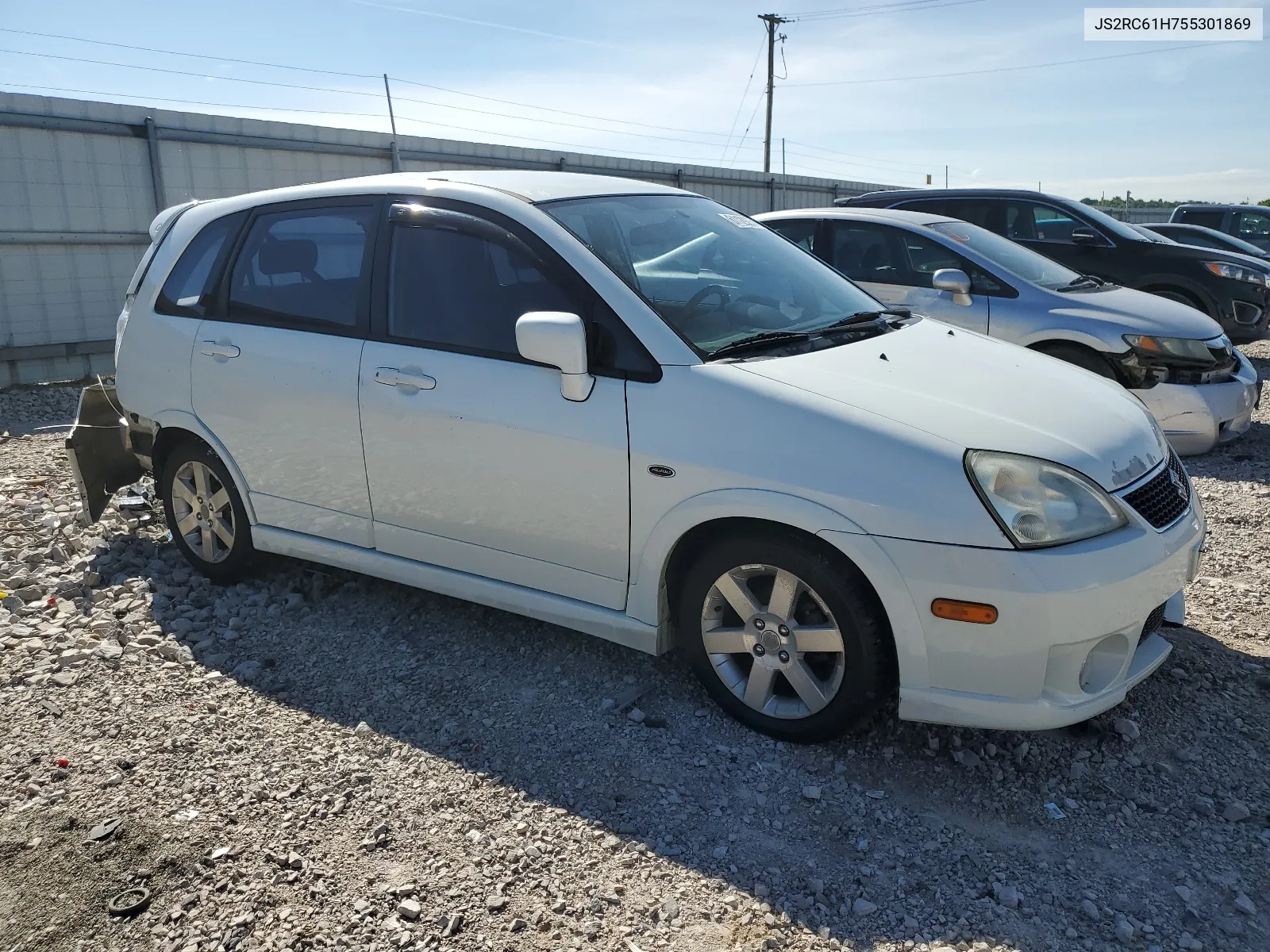 2005 Suzuki Aerio Sx VIN: JS2RC61H755301869 Lot: 61129274