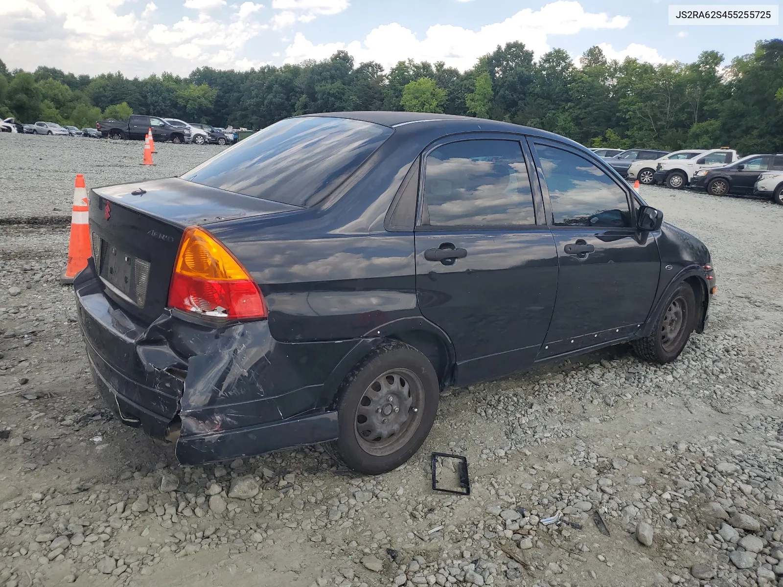 2005 Suzuki Aerio S VIN: JS2RA62S455255725 Lot: 61656664