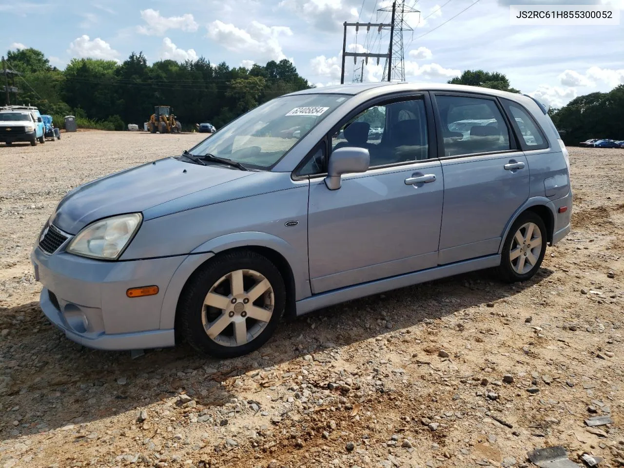 2005 Suzuki Aerio Sx VIN: JS2RC61H855300052 Lot: 62405854