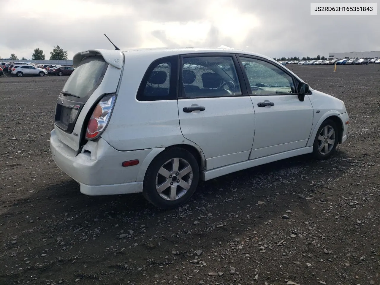 2006 Suzuki Aerio VIN: JS2RD62H165351843 Lot: 51207474